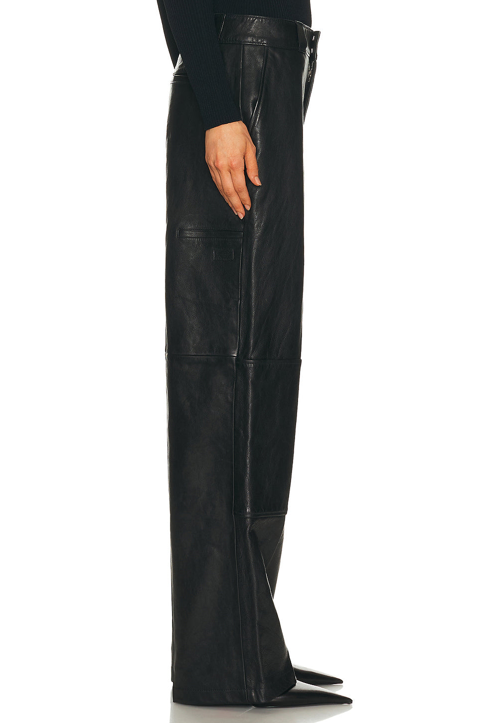 Mid Rise Moto Workwear Pant