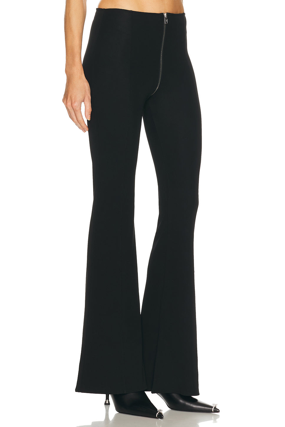 Zipper Mid Rise Pant