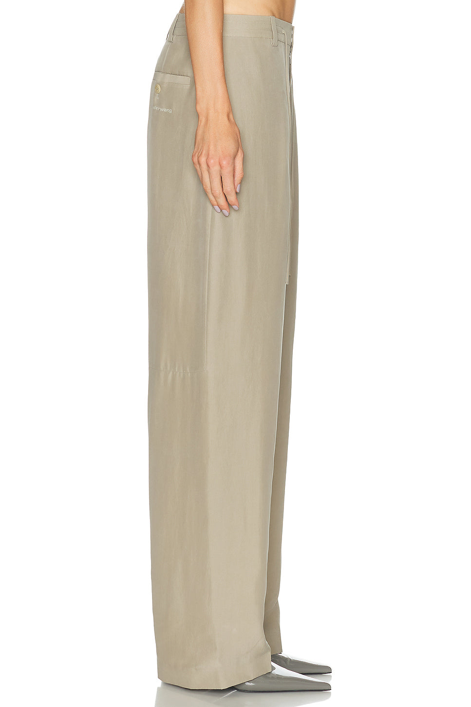 Mid Rise Tailored Pant