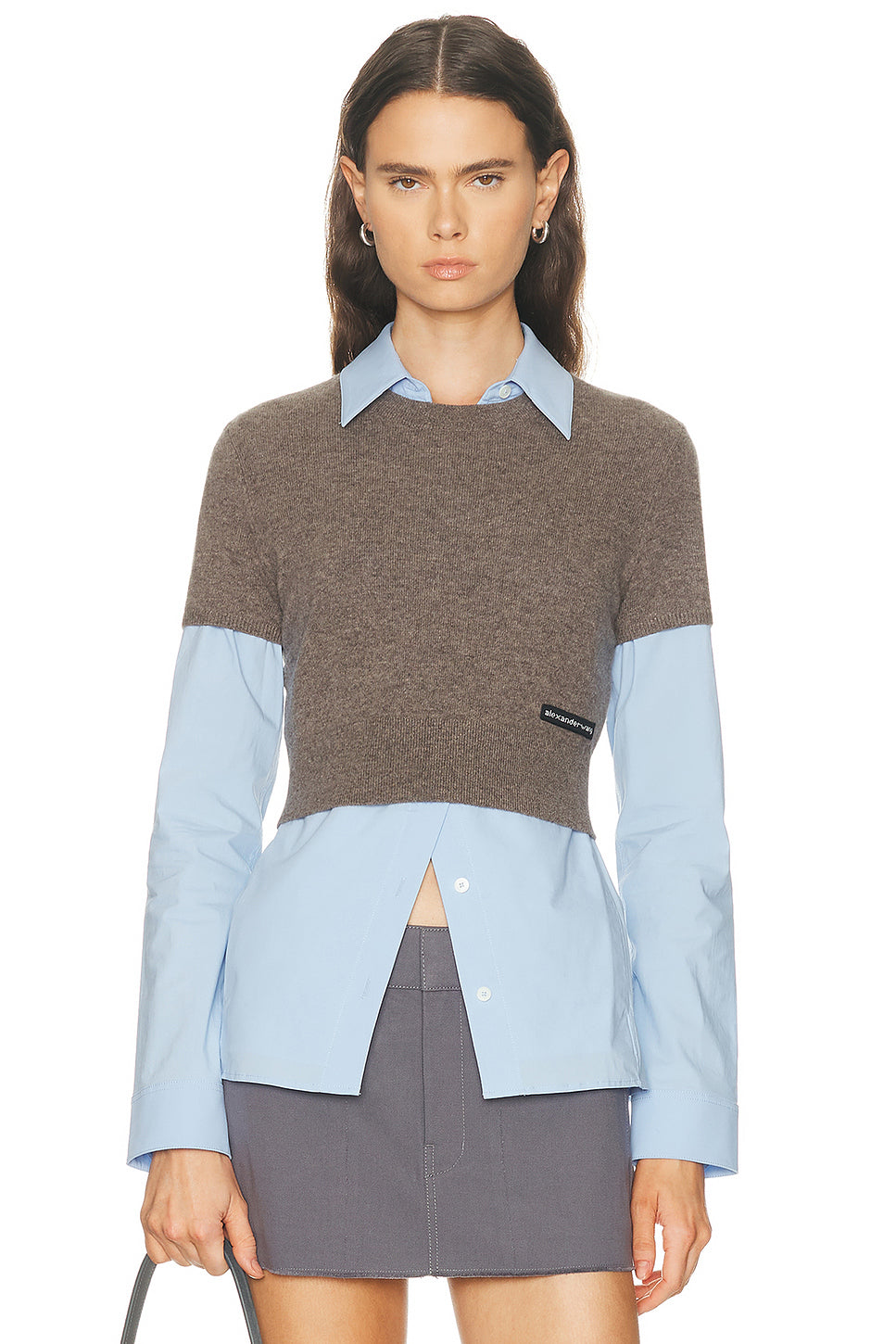 Prestyled Button Down Top