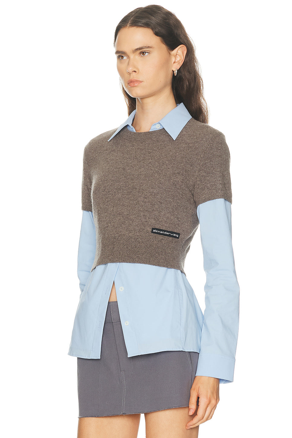 Prestyled Button Down Top