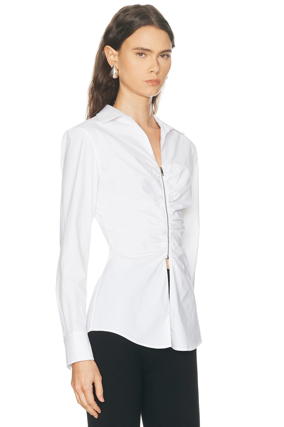 Gathered Bust Shirt