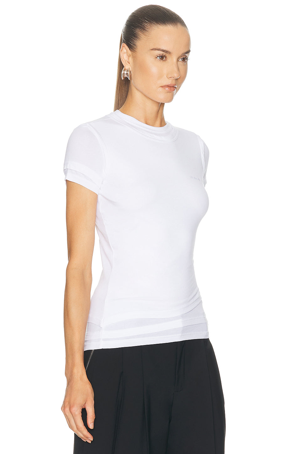Layered Short Sleeve Top