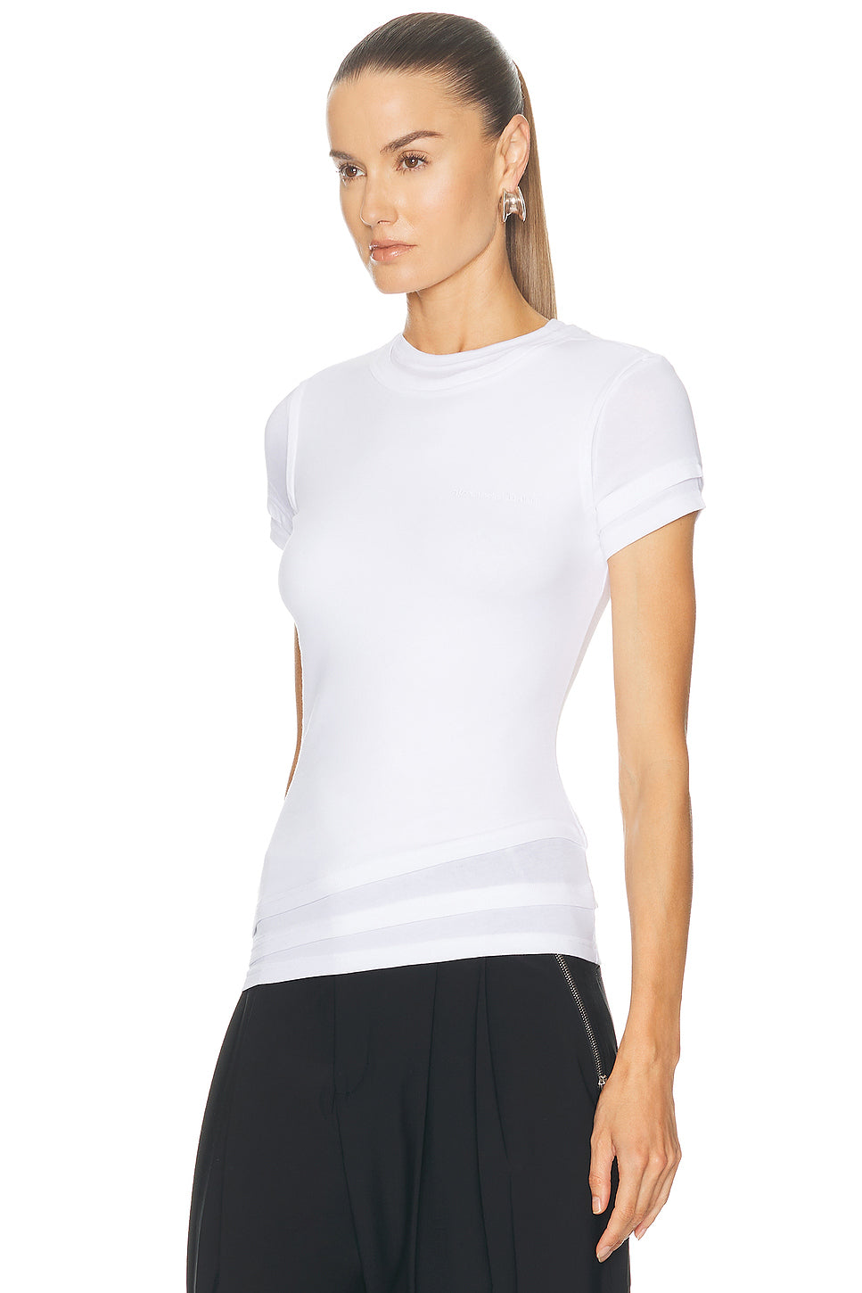Layered Short Sleeve Top