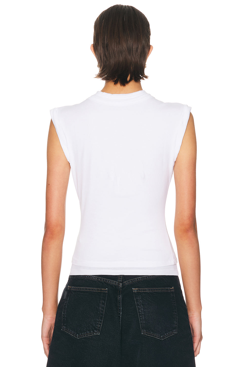 Twisted Bust Layered Tank Top