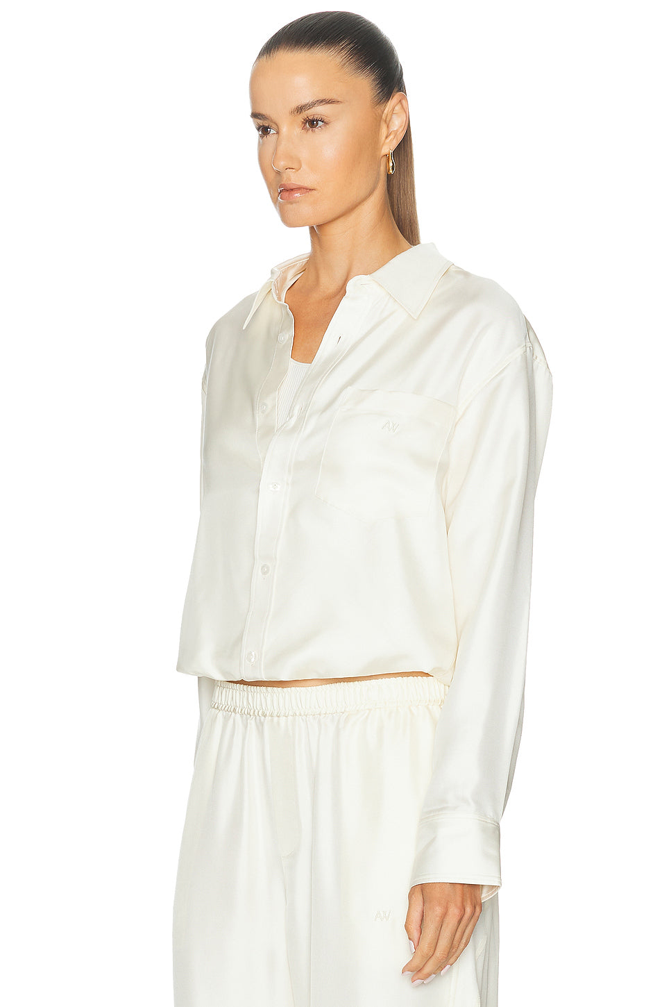 Pre-styled Cami Top With Button Up Shirt