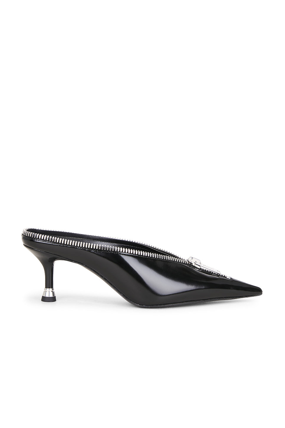 Akila Zip Closed Toe Mule