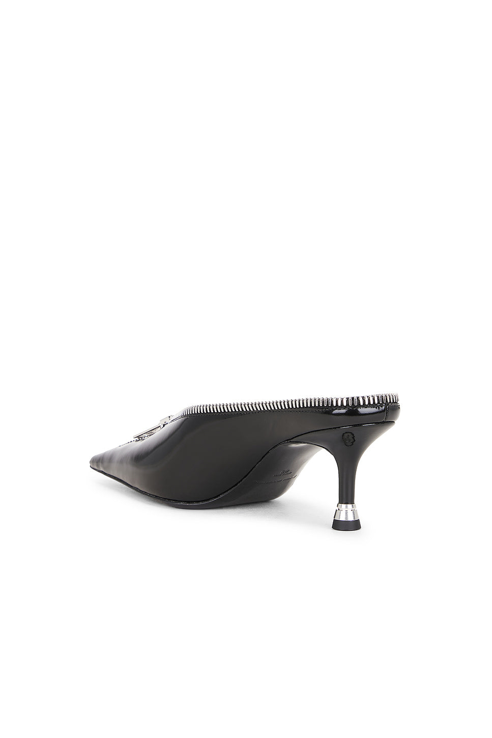 Akila Zip Closed Toe Mule