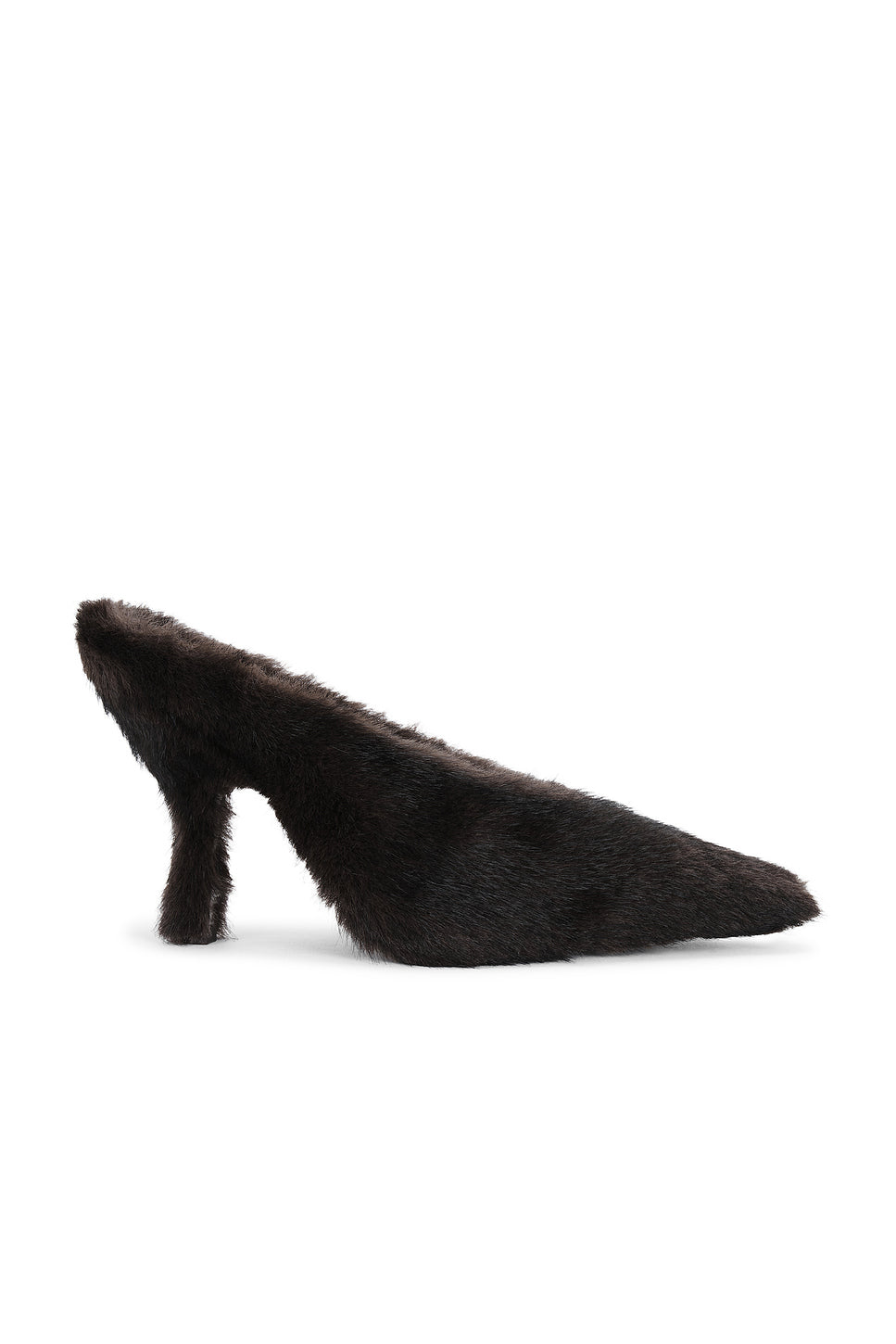 Natasha 105mm Faux Fur Pump