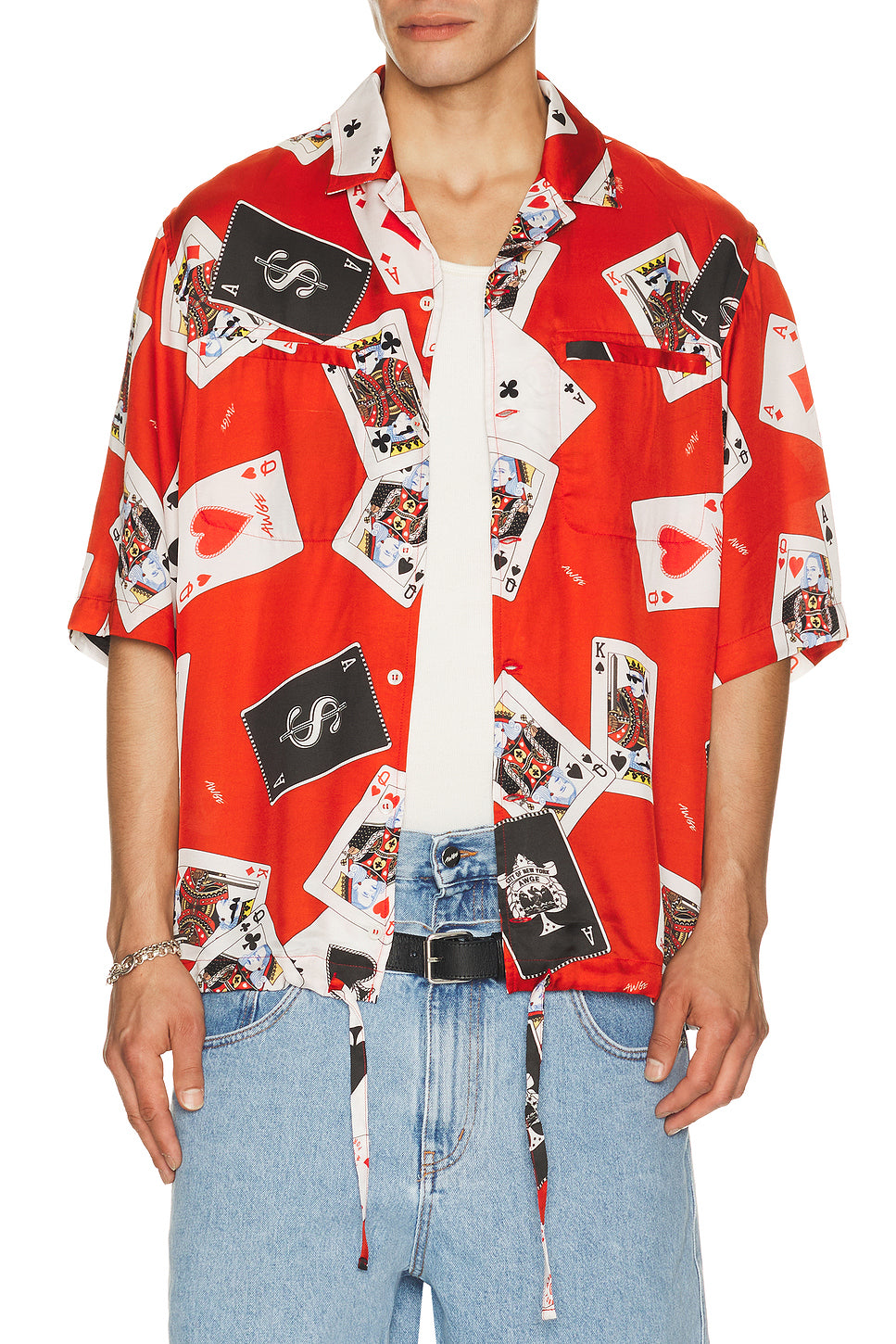 Drawstring Shirt Ssl