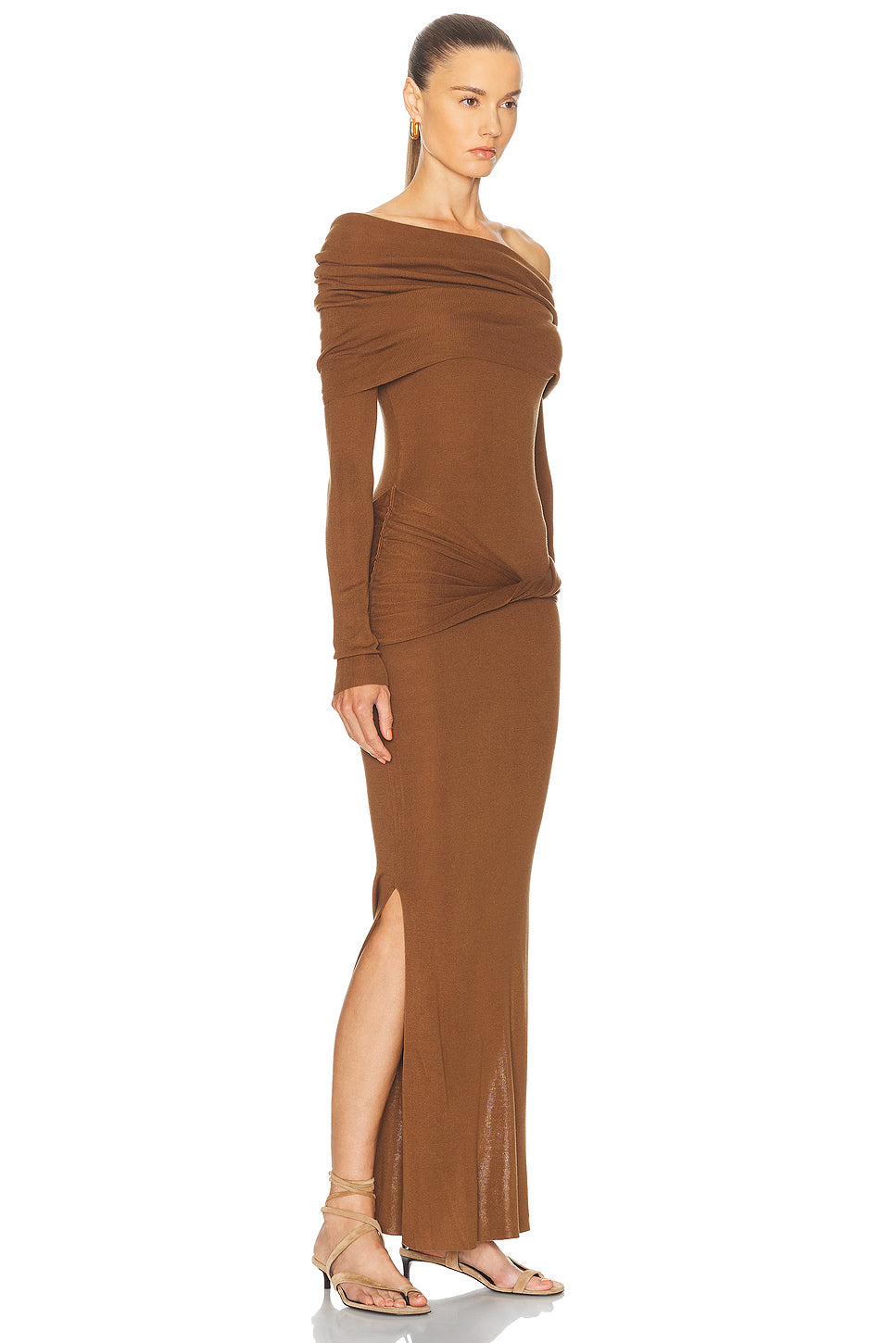 Off Shoulder Maxi Dress