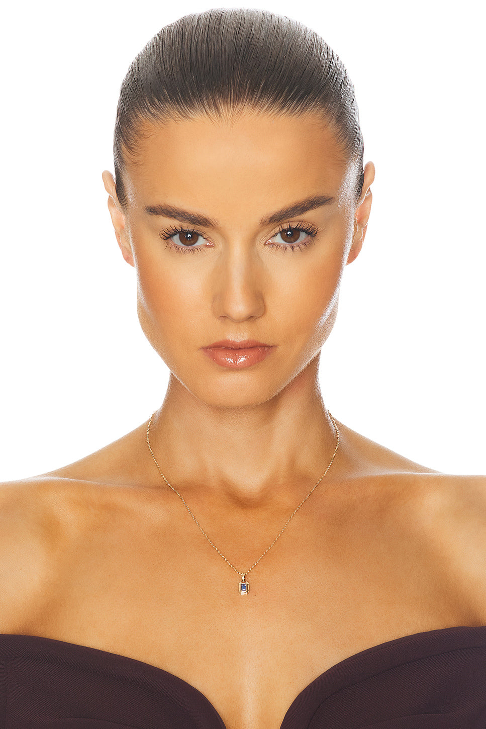 Petite Sapphire Staircase Necklace