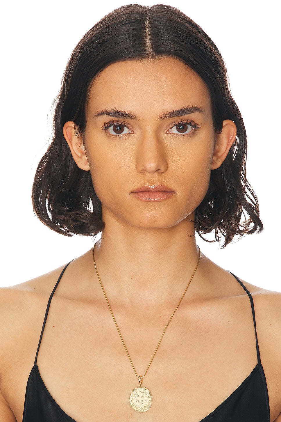 Zodiac Large Diamond Coin Charm