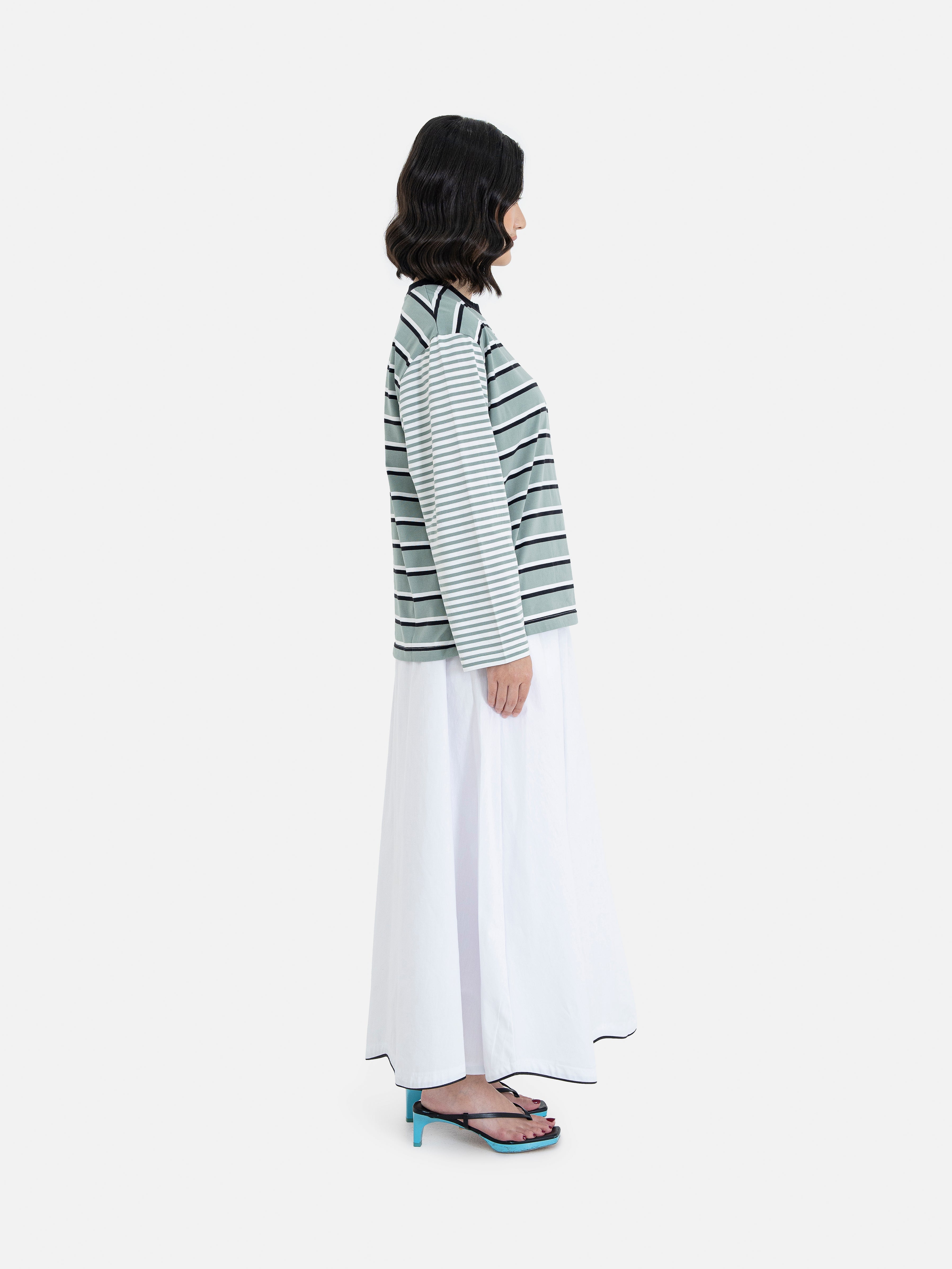 Alfie Multi Striped Tee