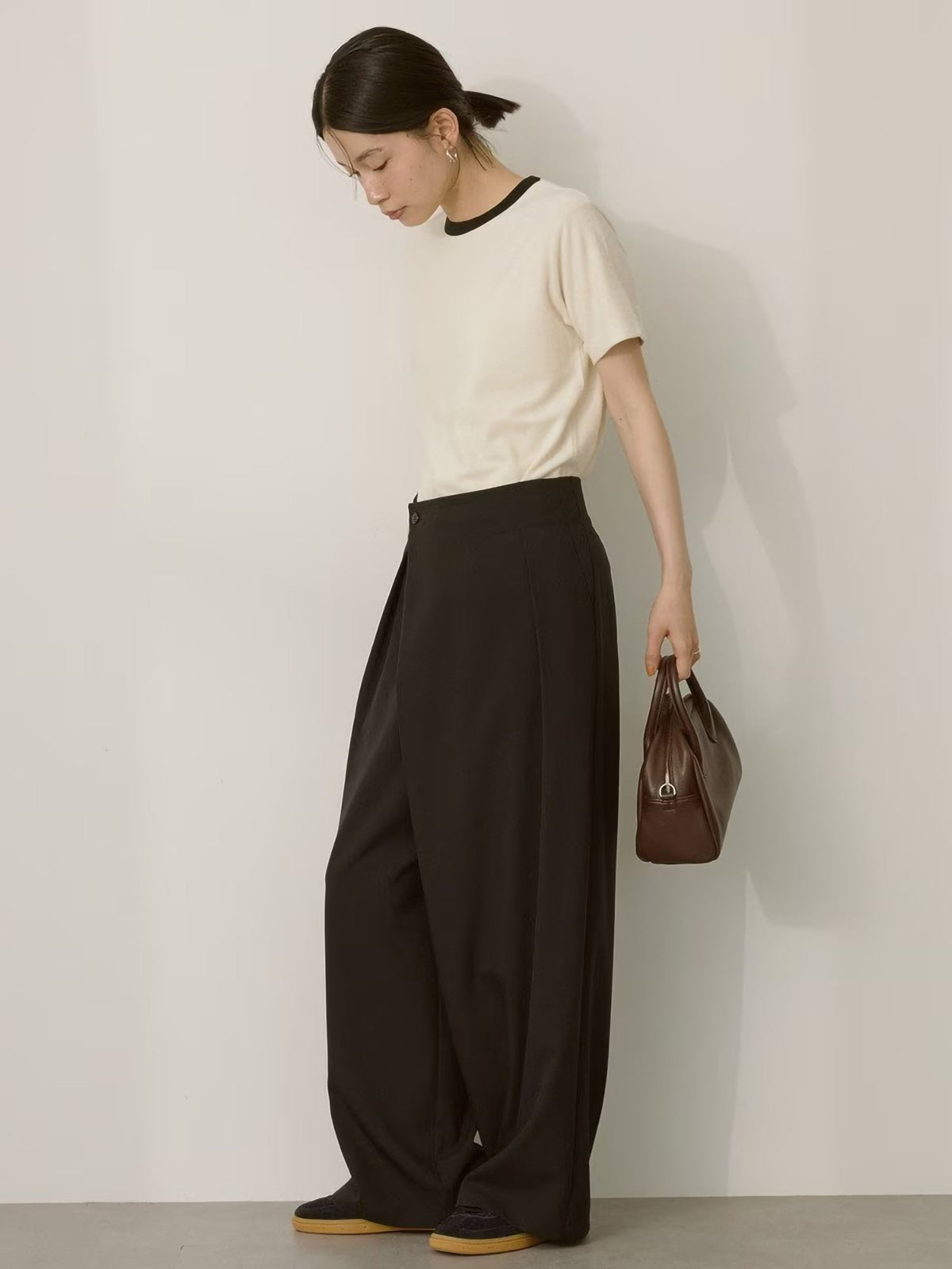Eryna Pile Ringer T-Shirt