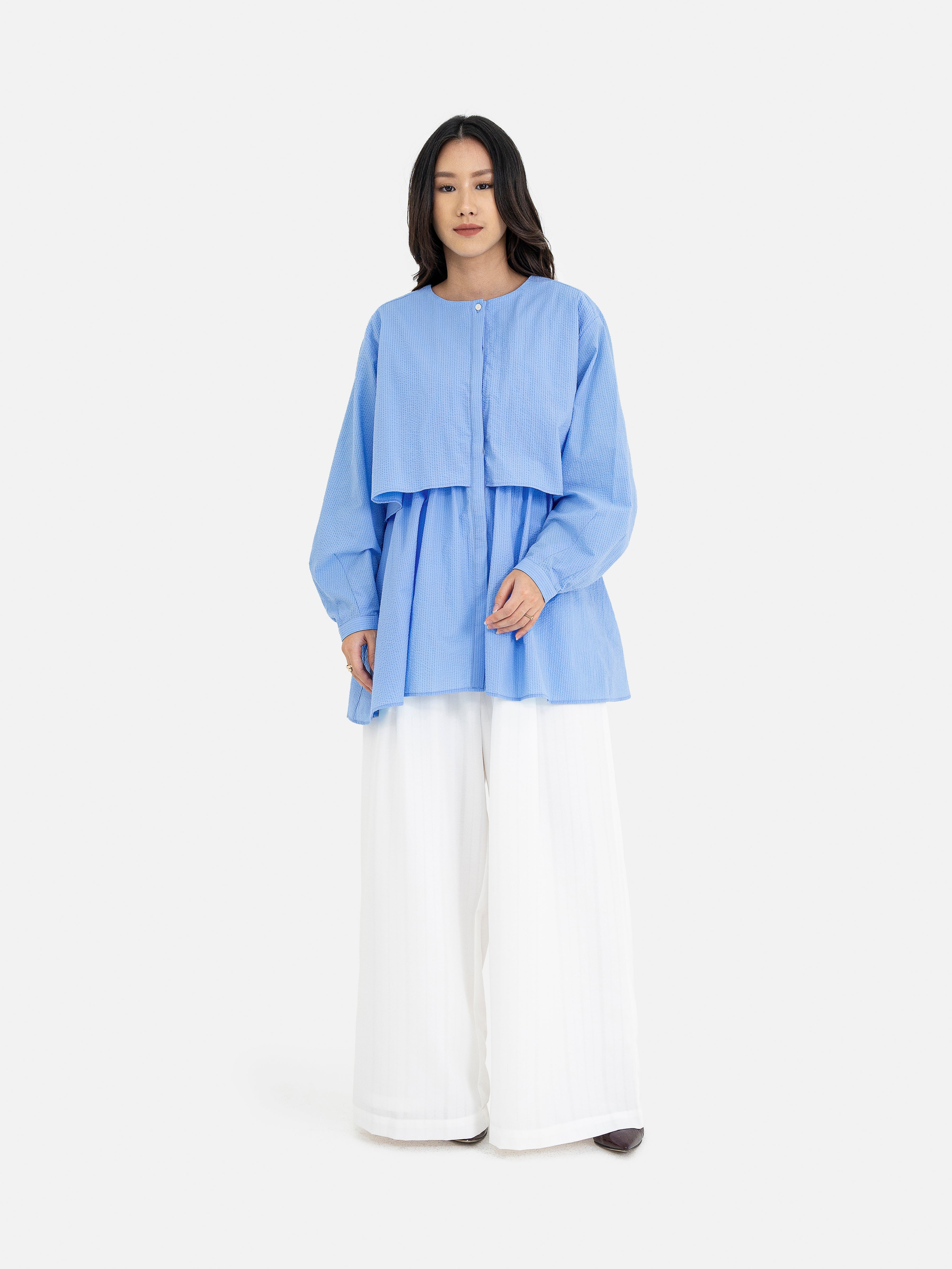 Arao Tiered Long Blouse