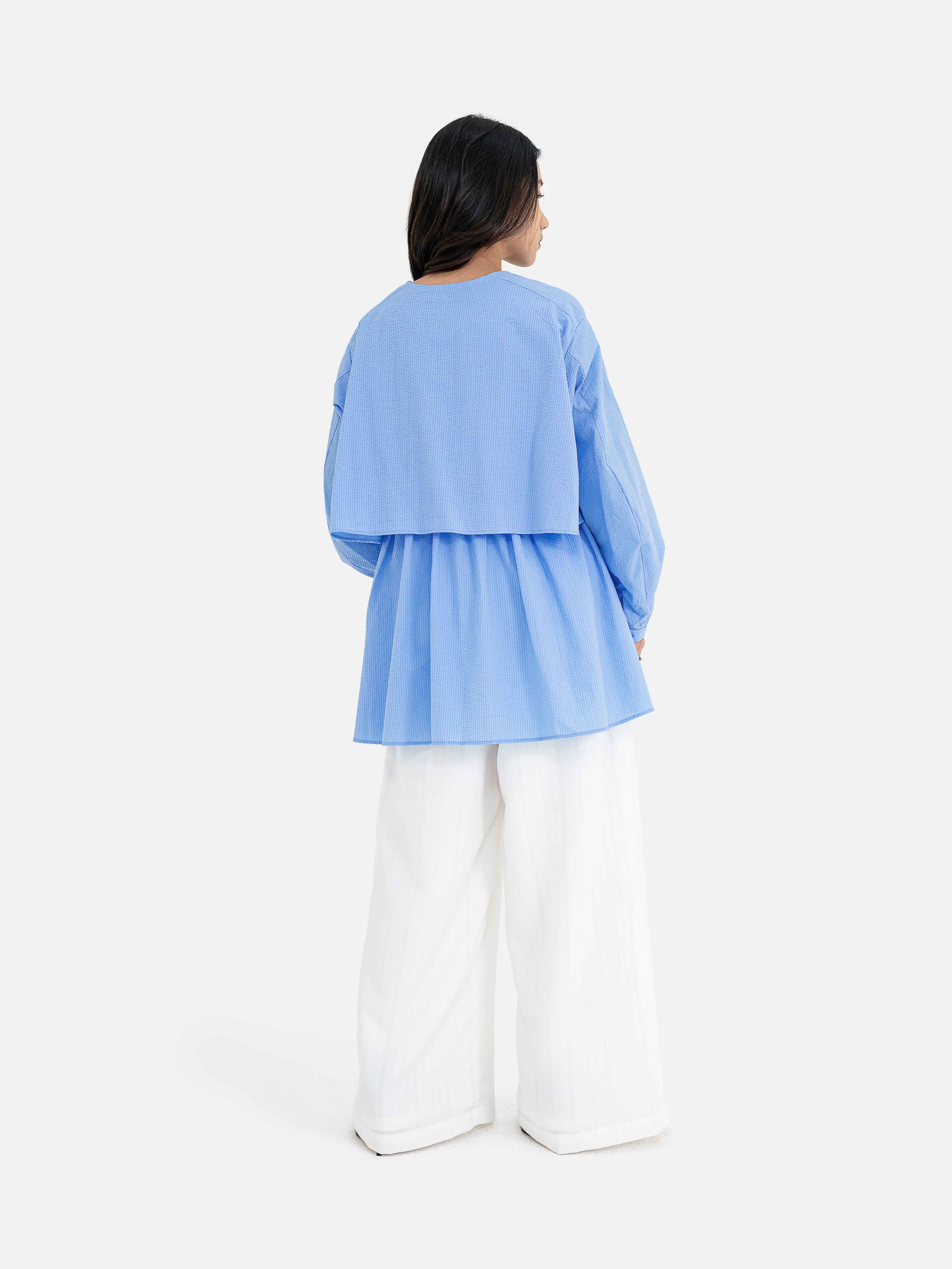 Arao Tiered Long Blouse