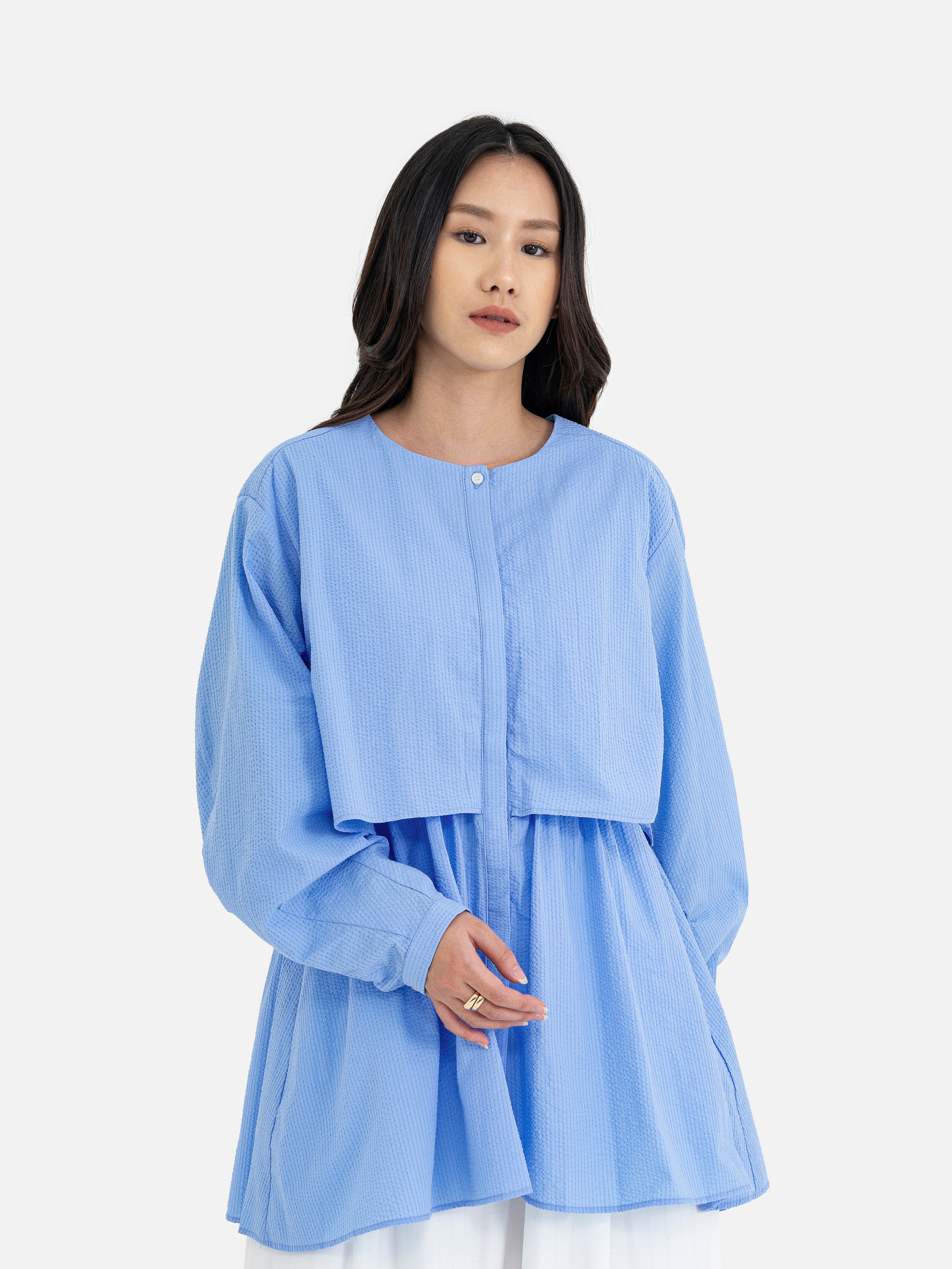 Arao Tiered Long Blouse