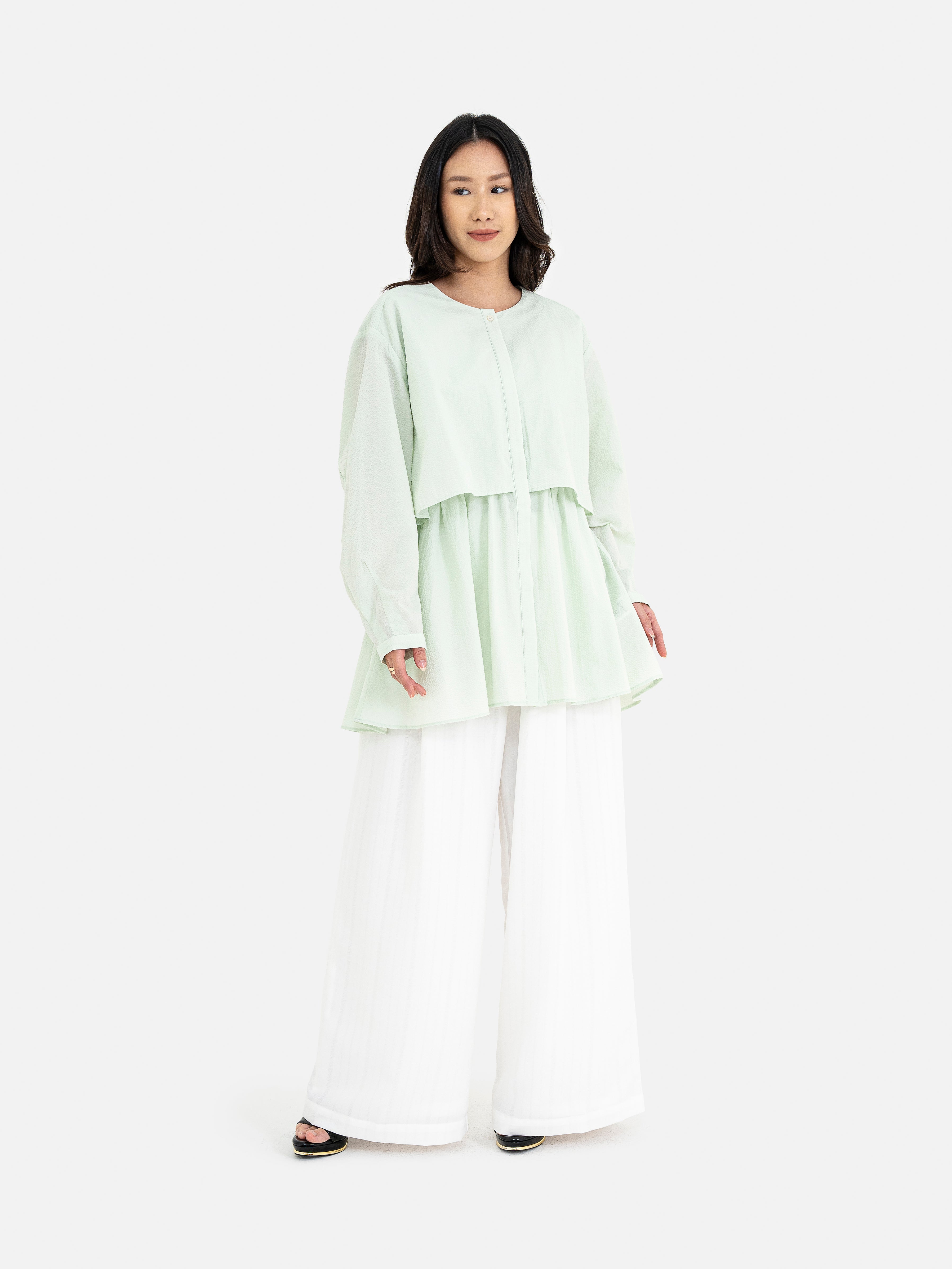 Arao Tiered Long Blouse