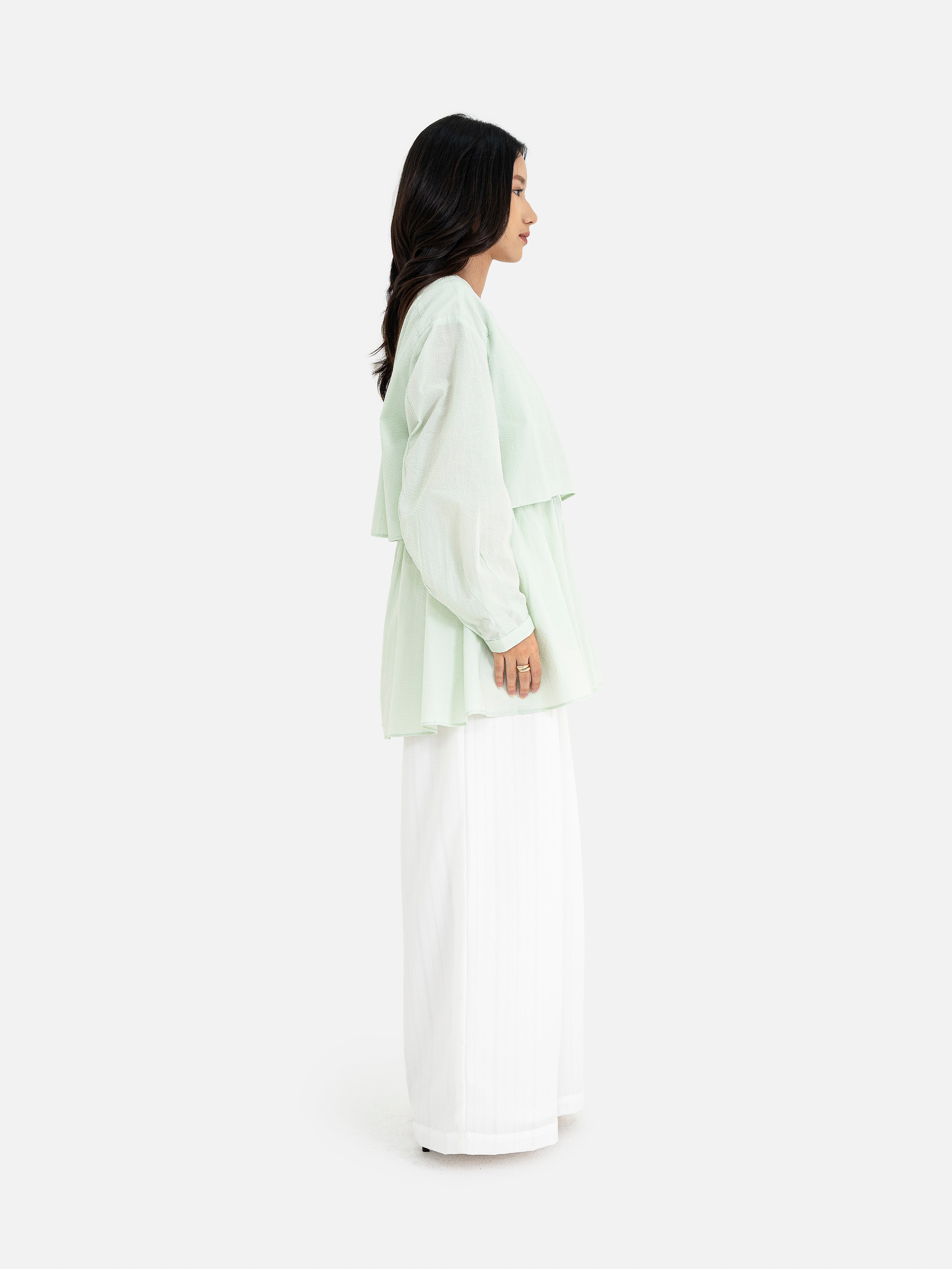Arao Tiered Long Blouse