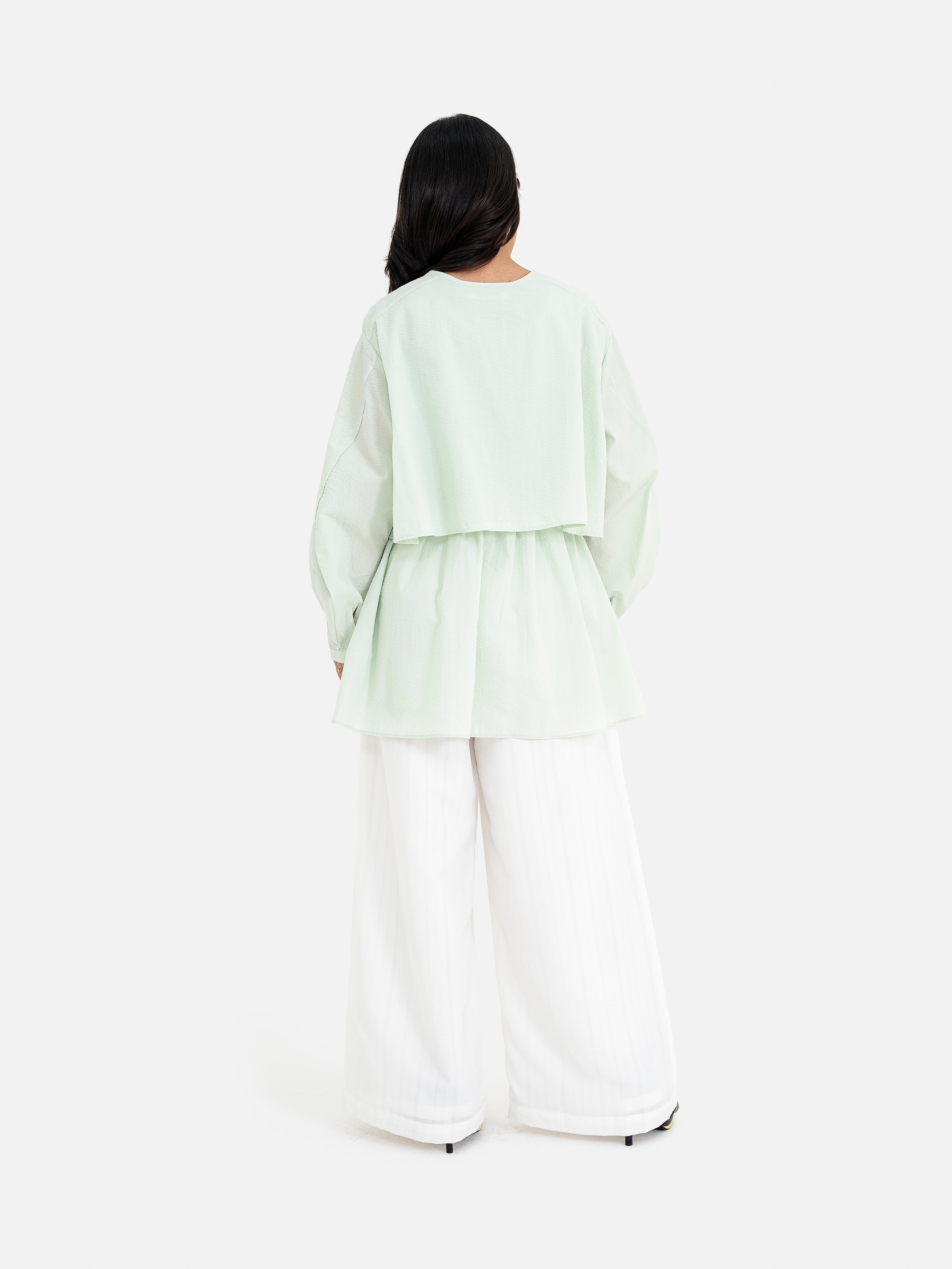 Arao Tiered Long Blouse