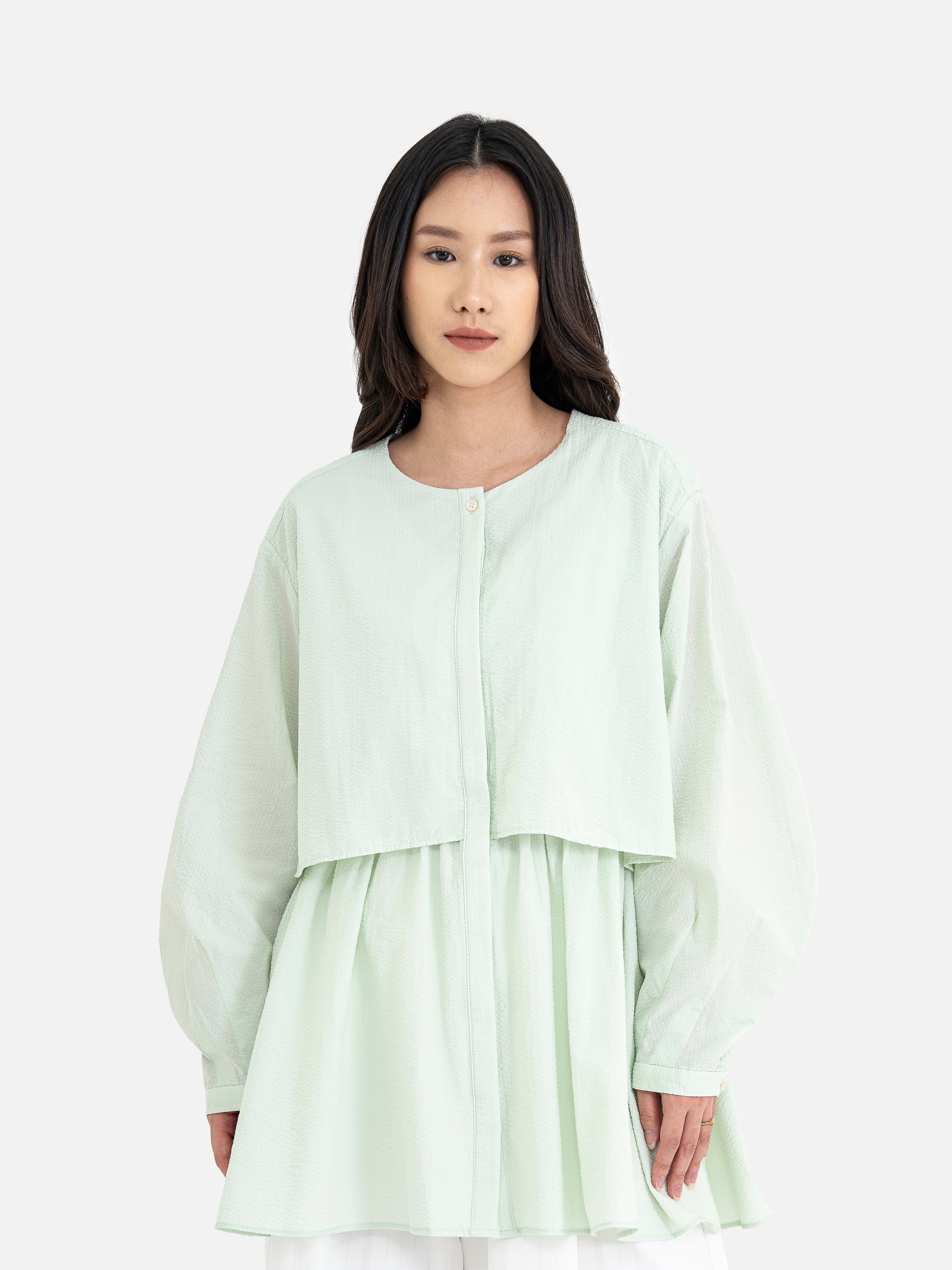 Arao Tiered Long Blouse