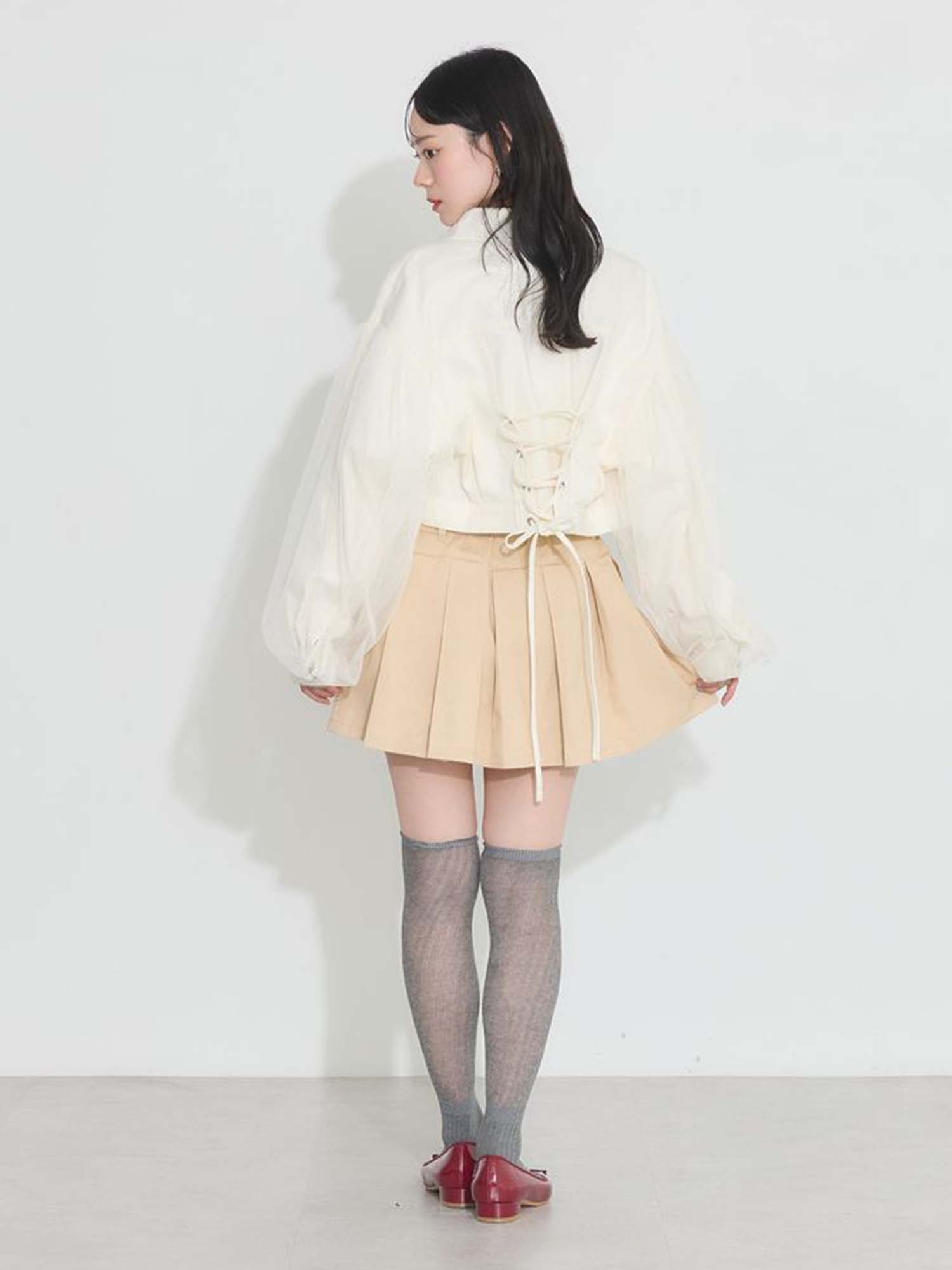 Iroha Lace Up Jacket