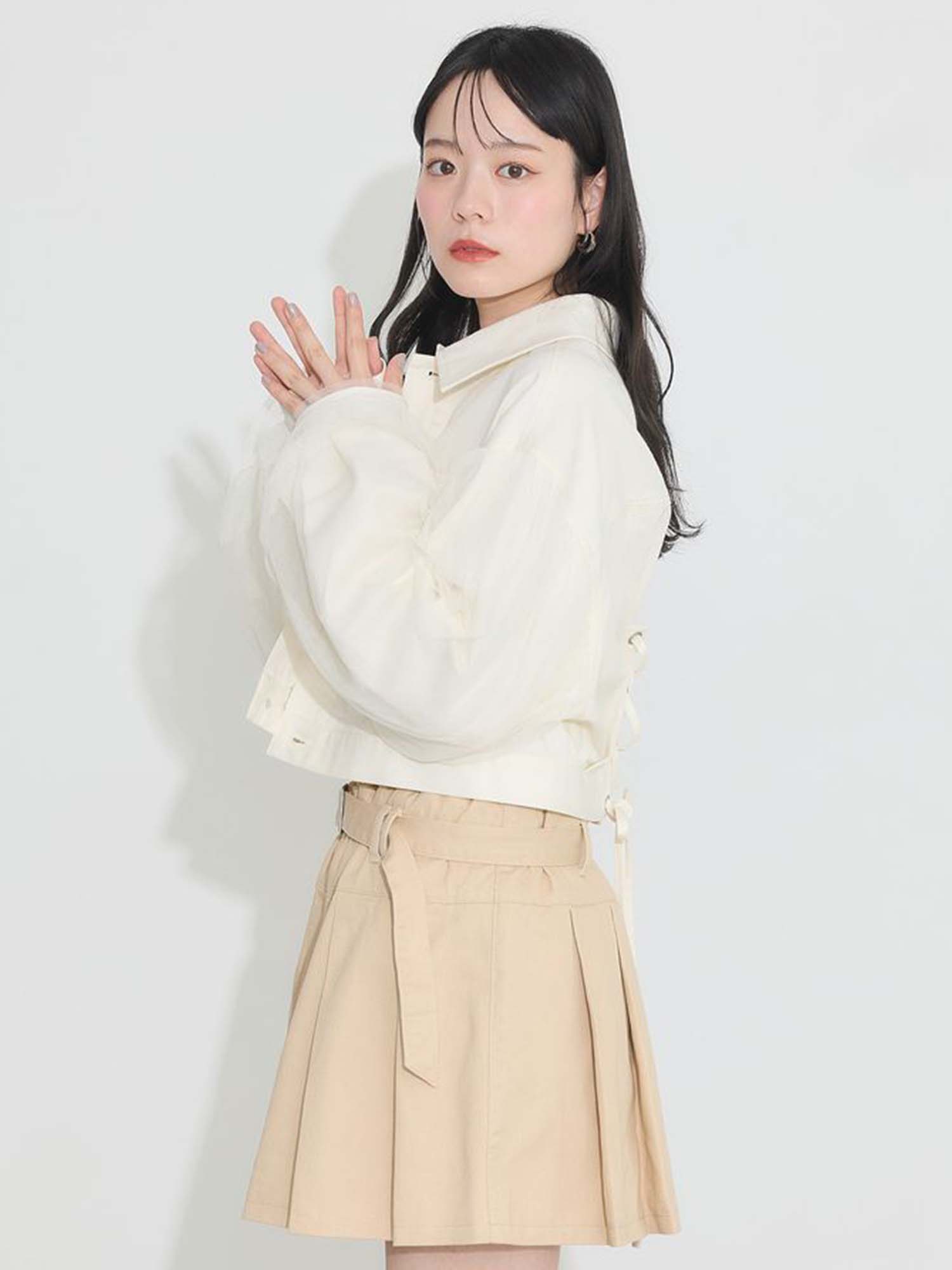 Iroha Lace Up Jacket