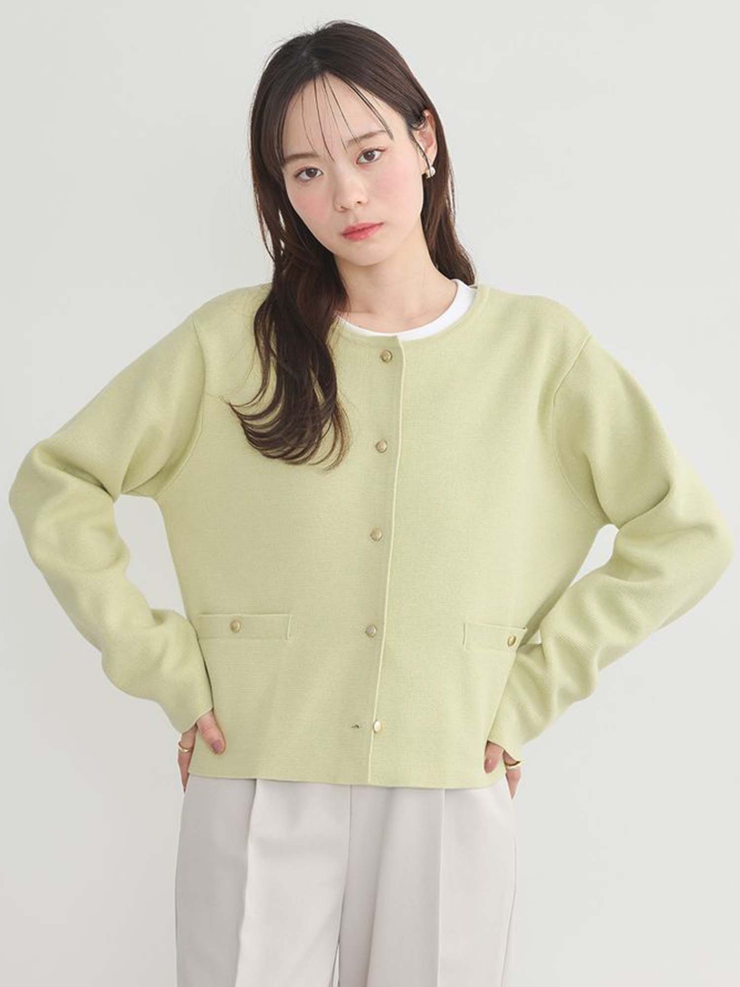 Chihiro Round Neck Cardigan