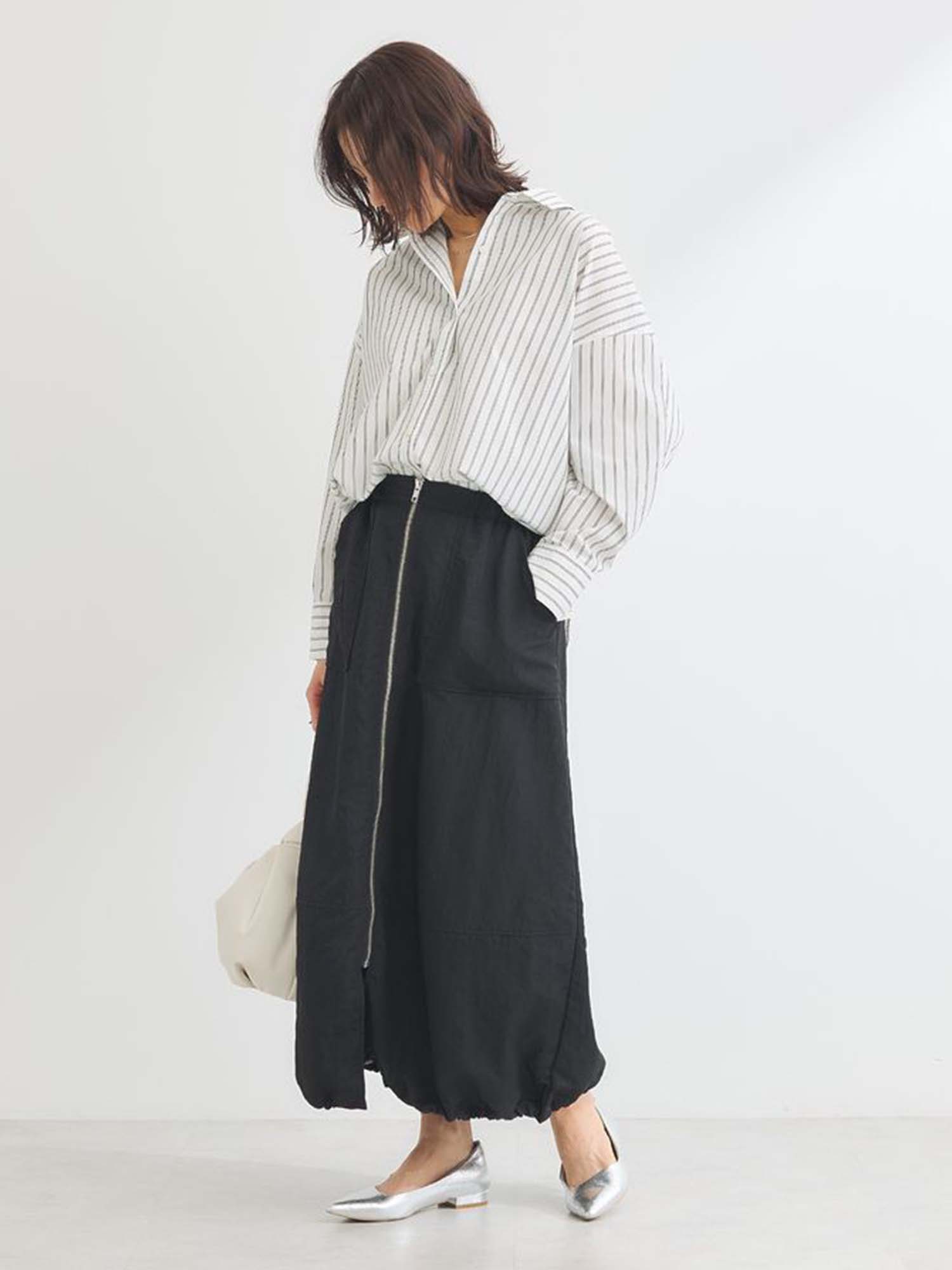 Ukiha Easy-care Striped Shirt