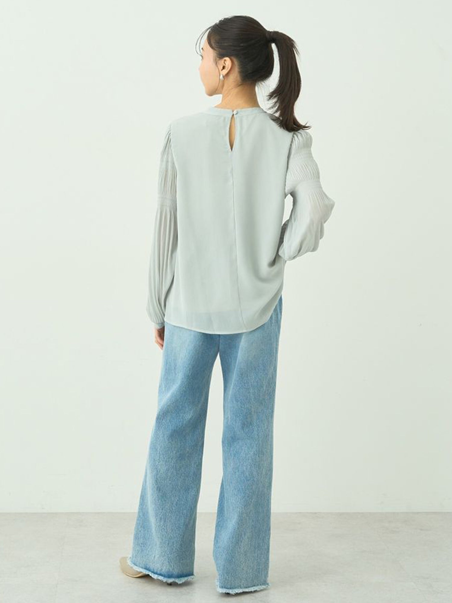 Marumi Pleated Blouse