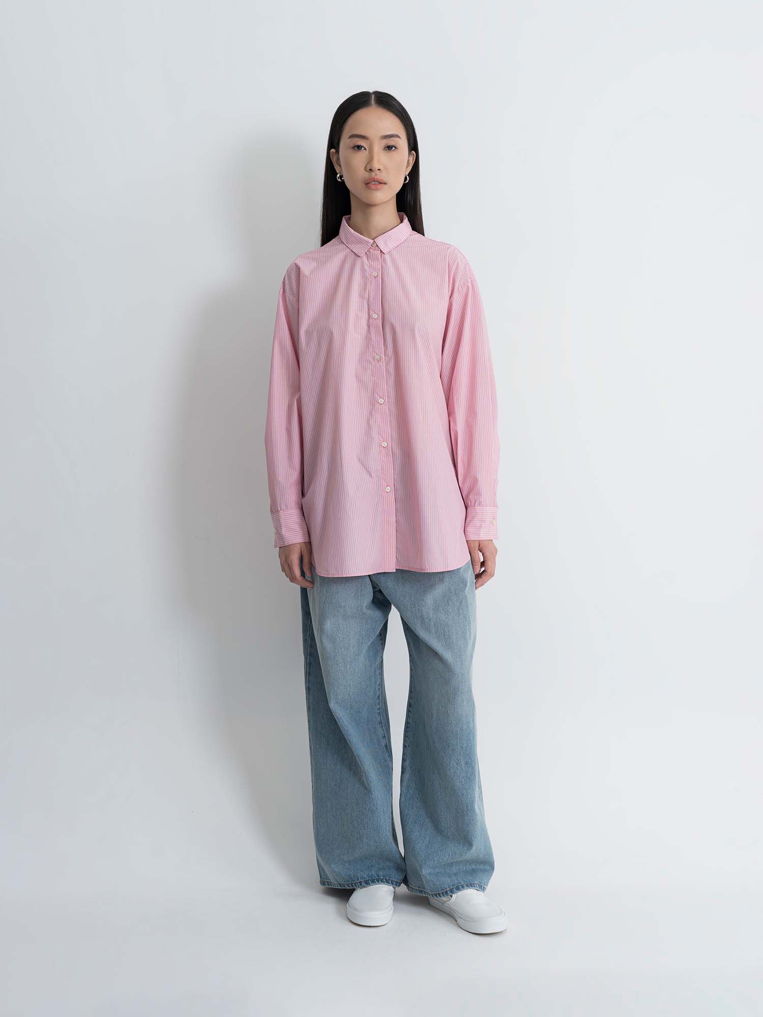 Akune Gathered Ribbon Shirt