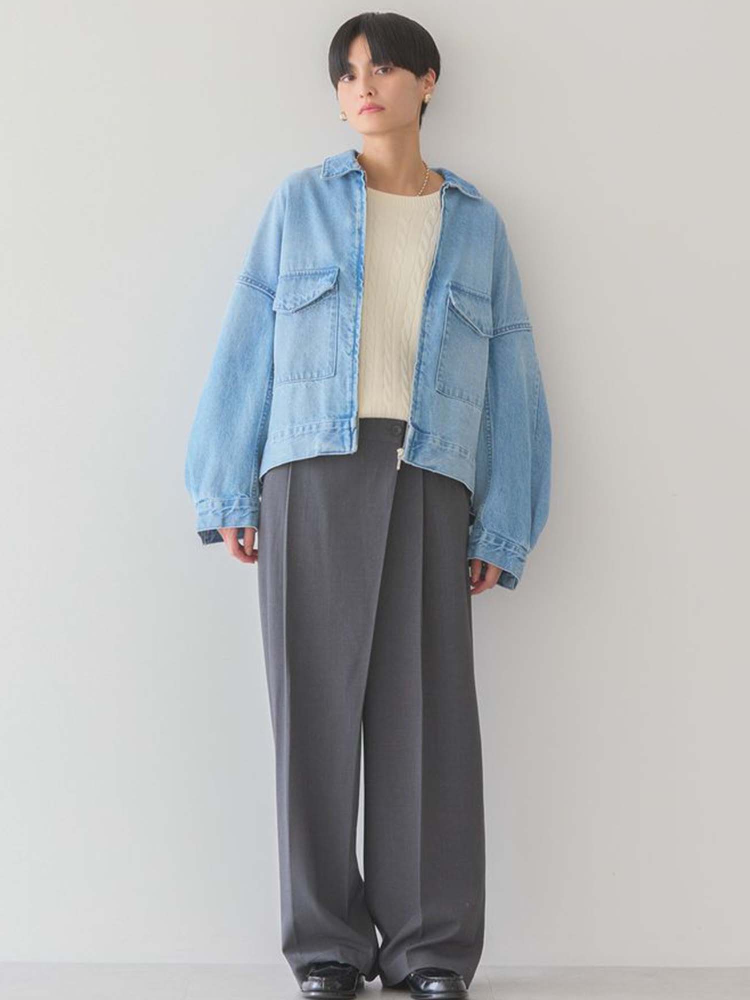 Nishiwaki Denim Short Blouson