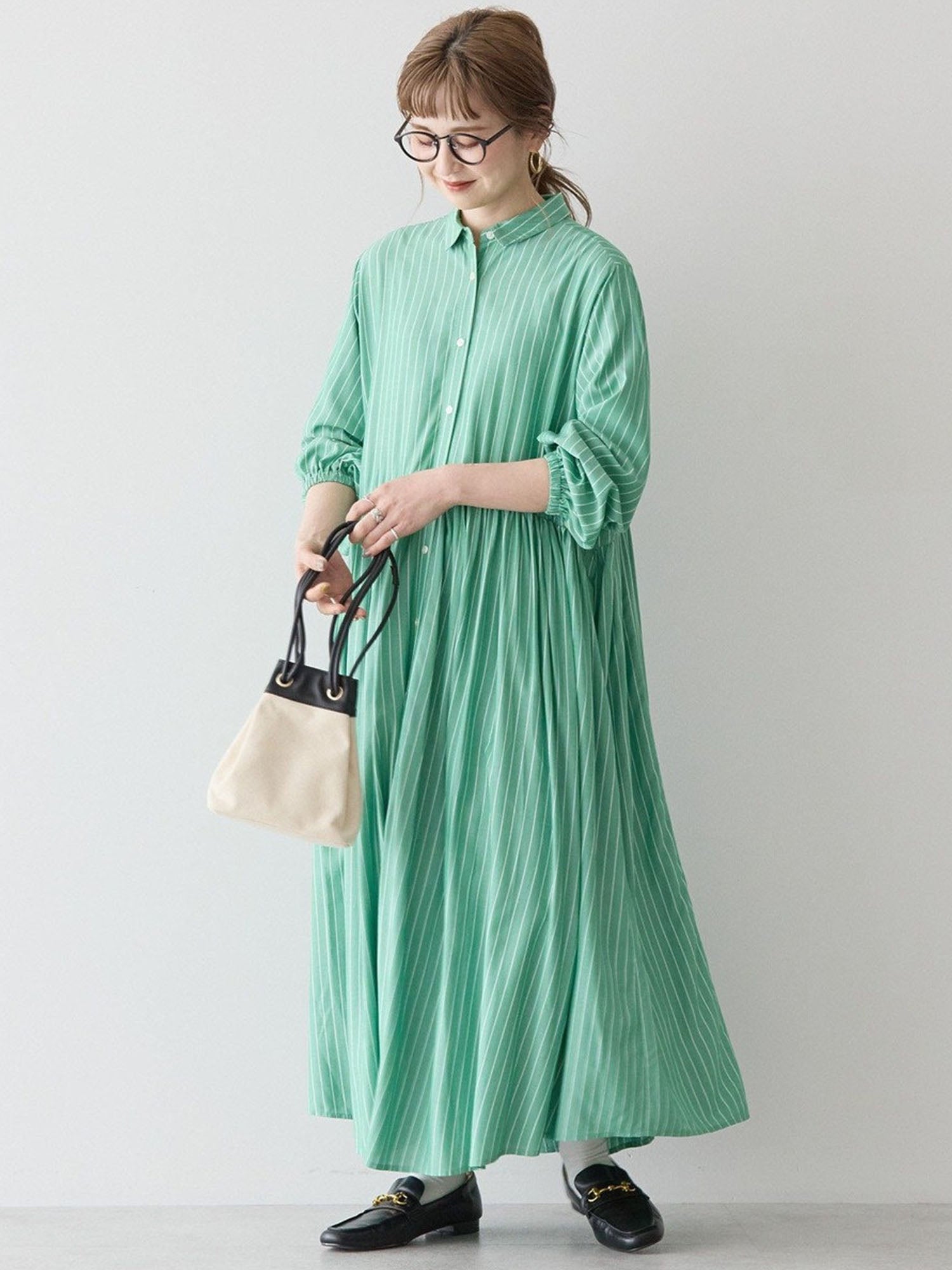 Tochinoki Gathered Dress