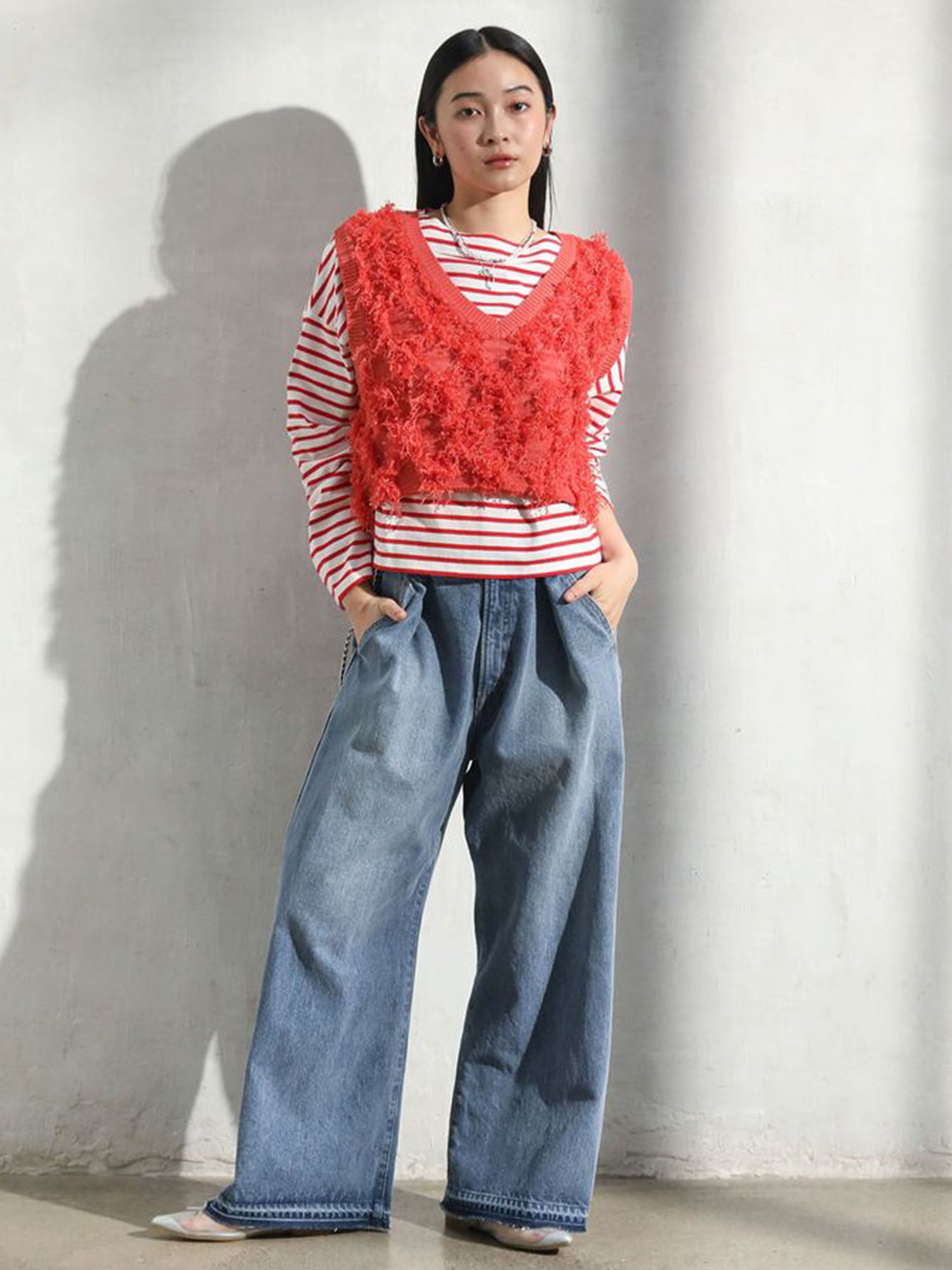 Iruka Striped Pullover