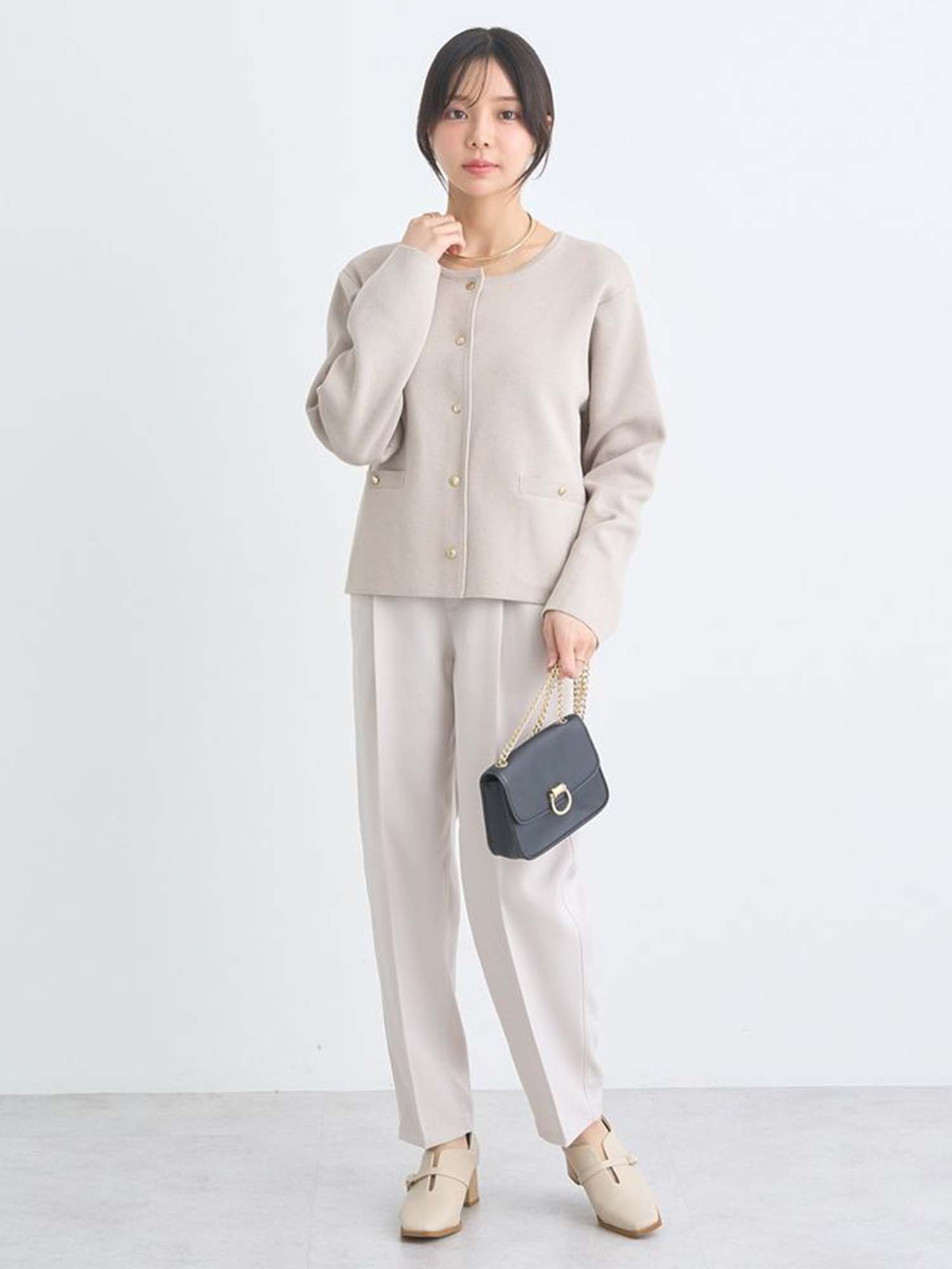 Chihiro Round Neck Cardigan
