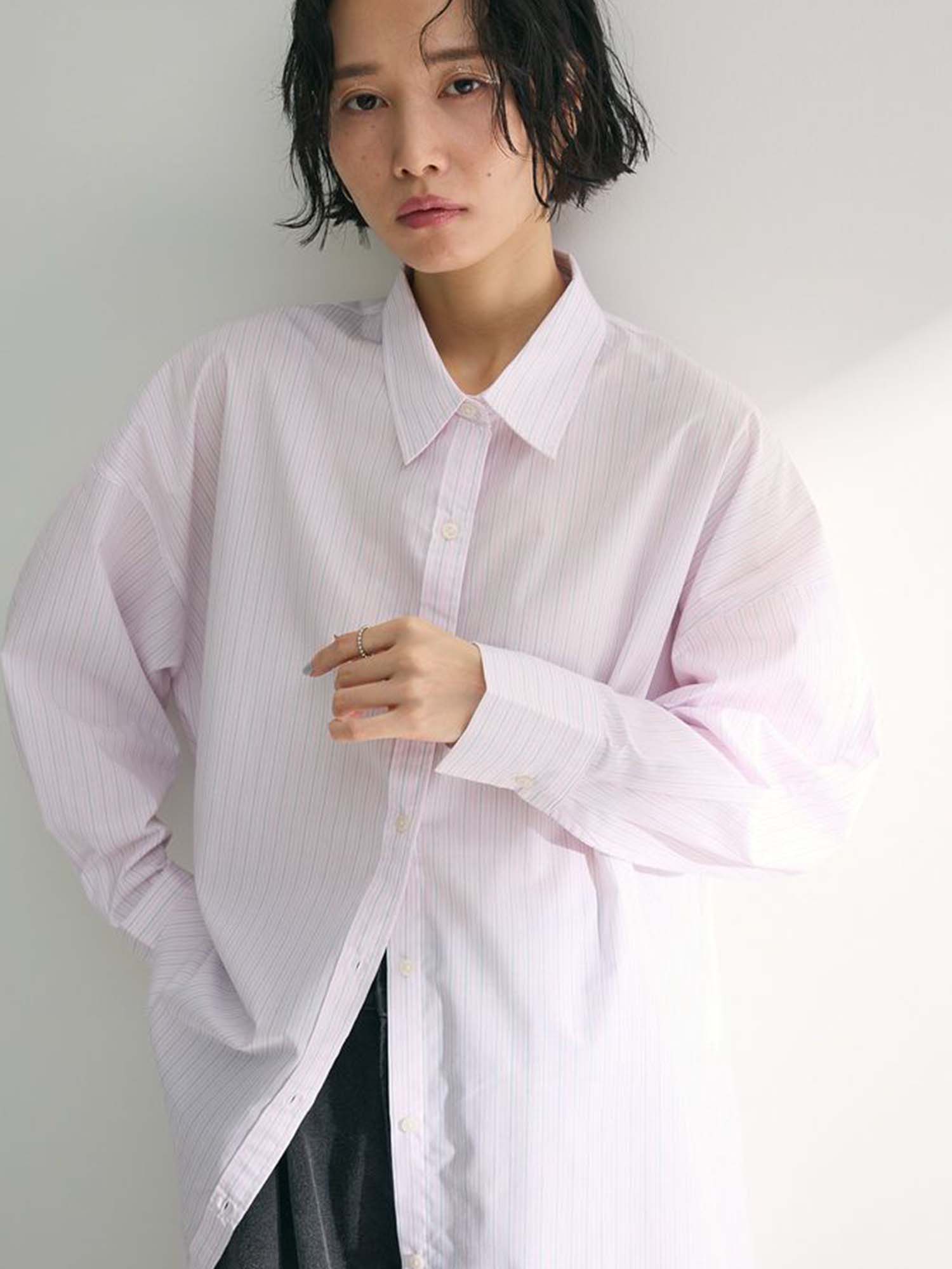 Ukiha Easy-care Striped Shirt