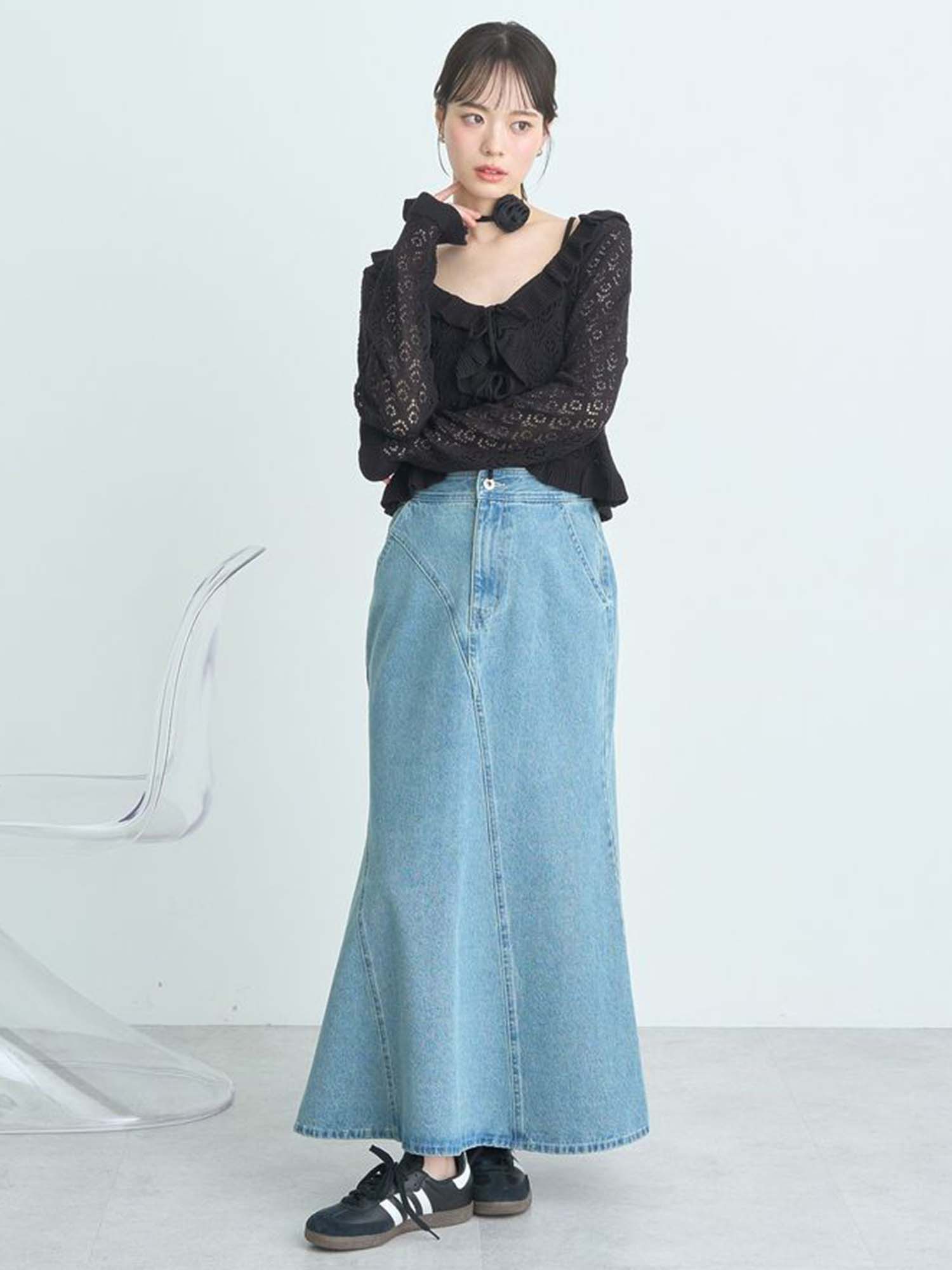 Imabari Mermaid Denim Skirt