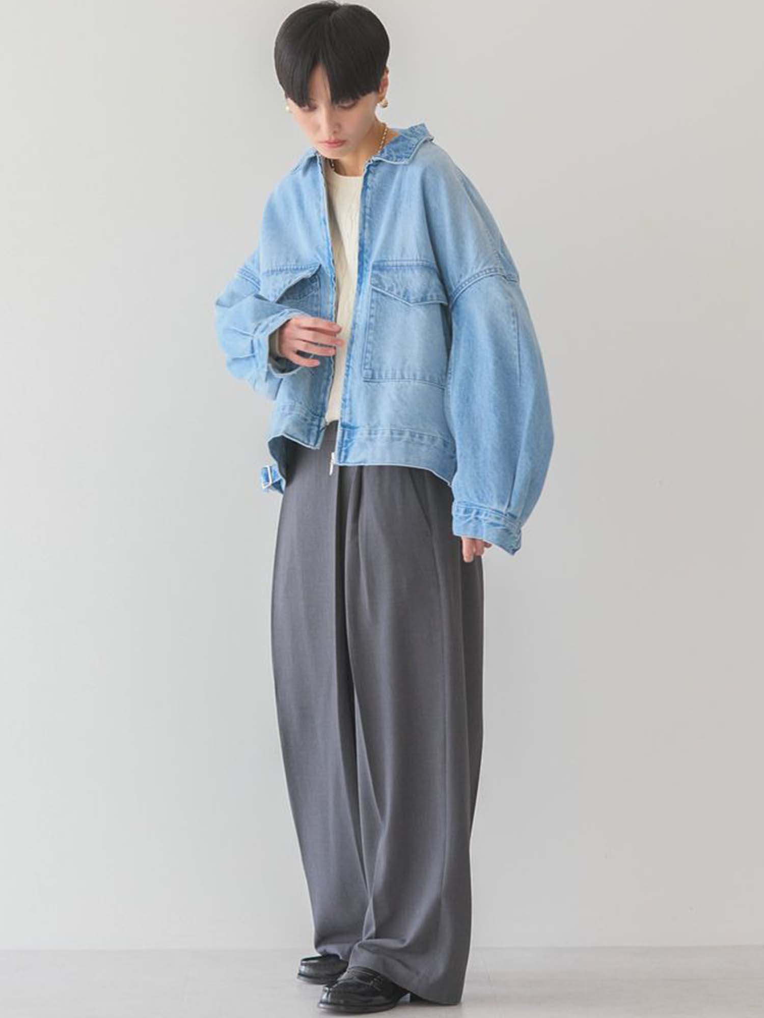 Nishiwaki Denim Short Blouson