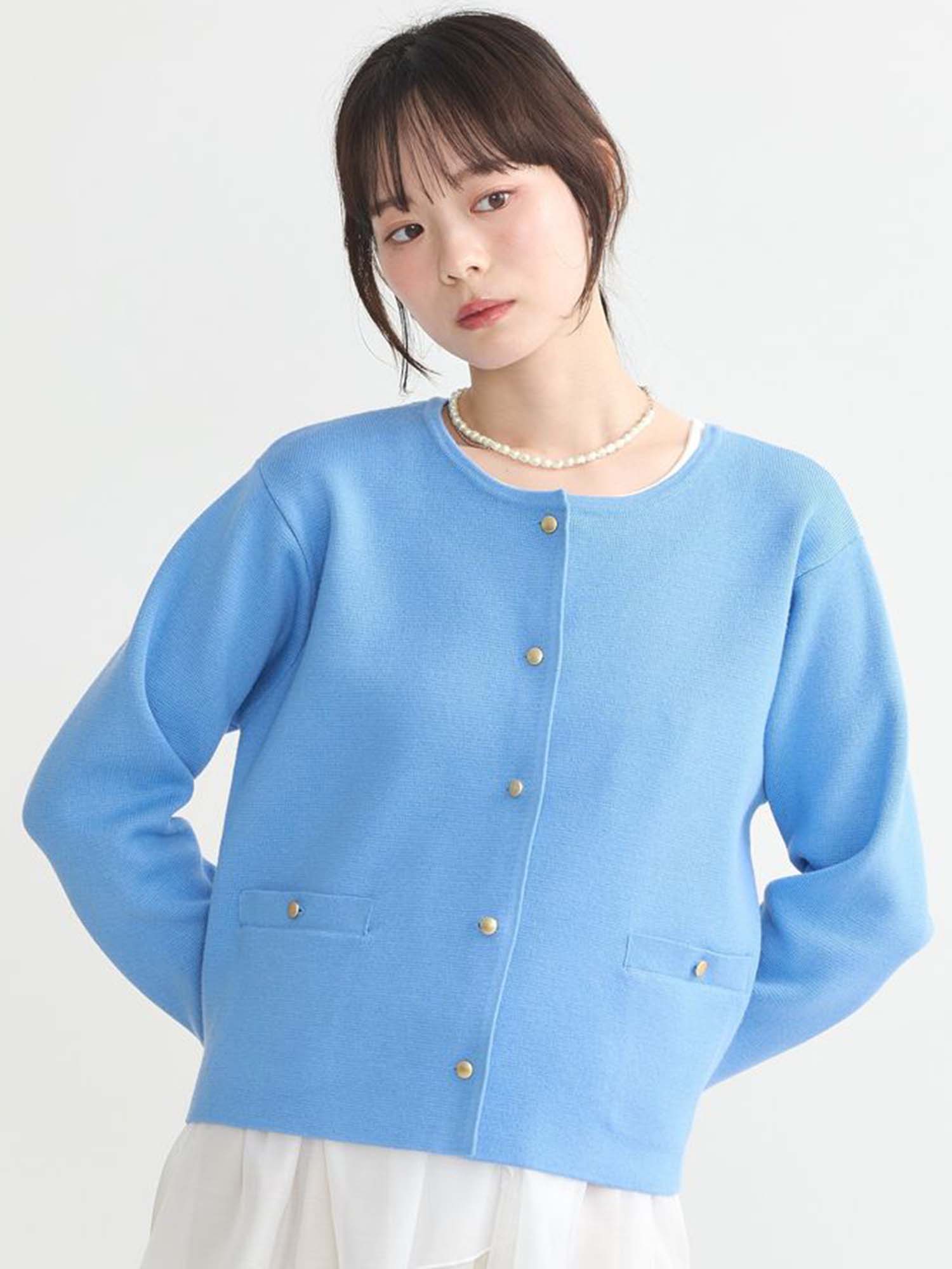 Chihiro Round Neck Cardigan