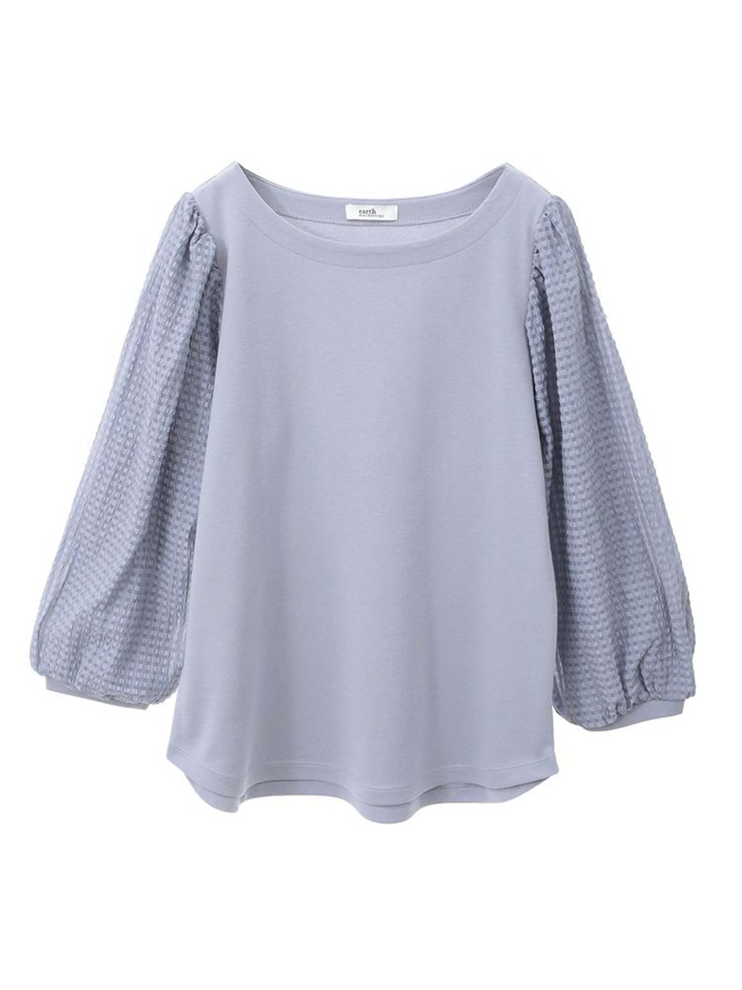Naze Check Sleeve Blouse