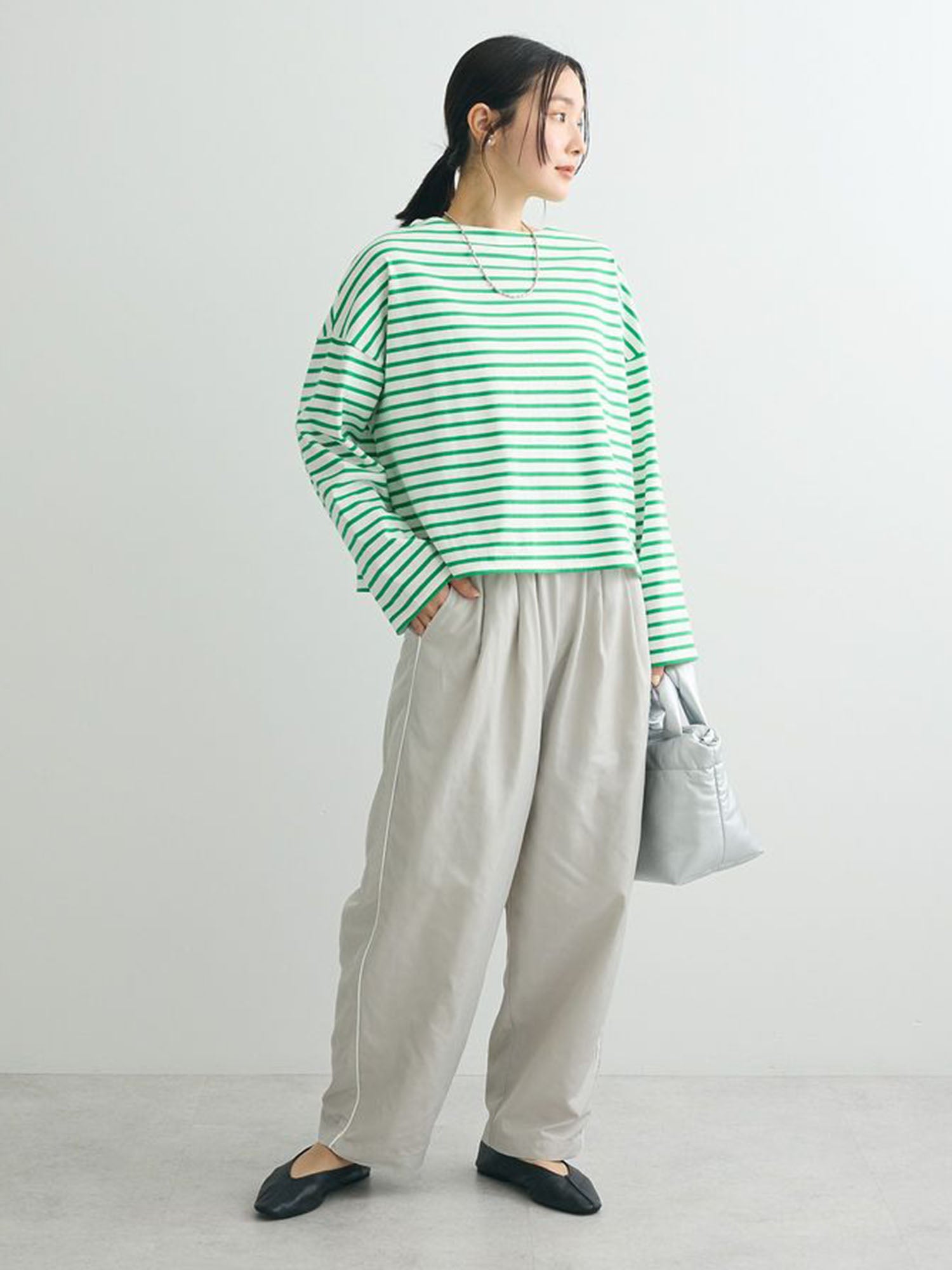 Iruka Striped Pullover