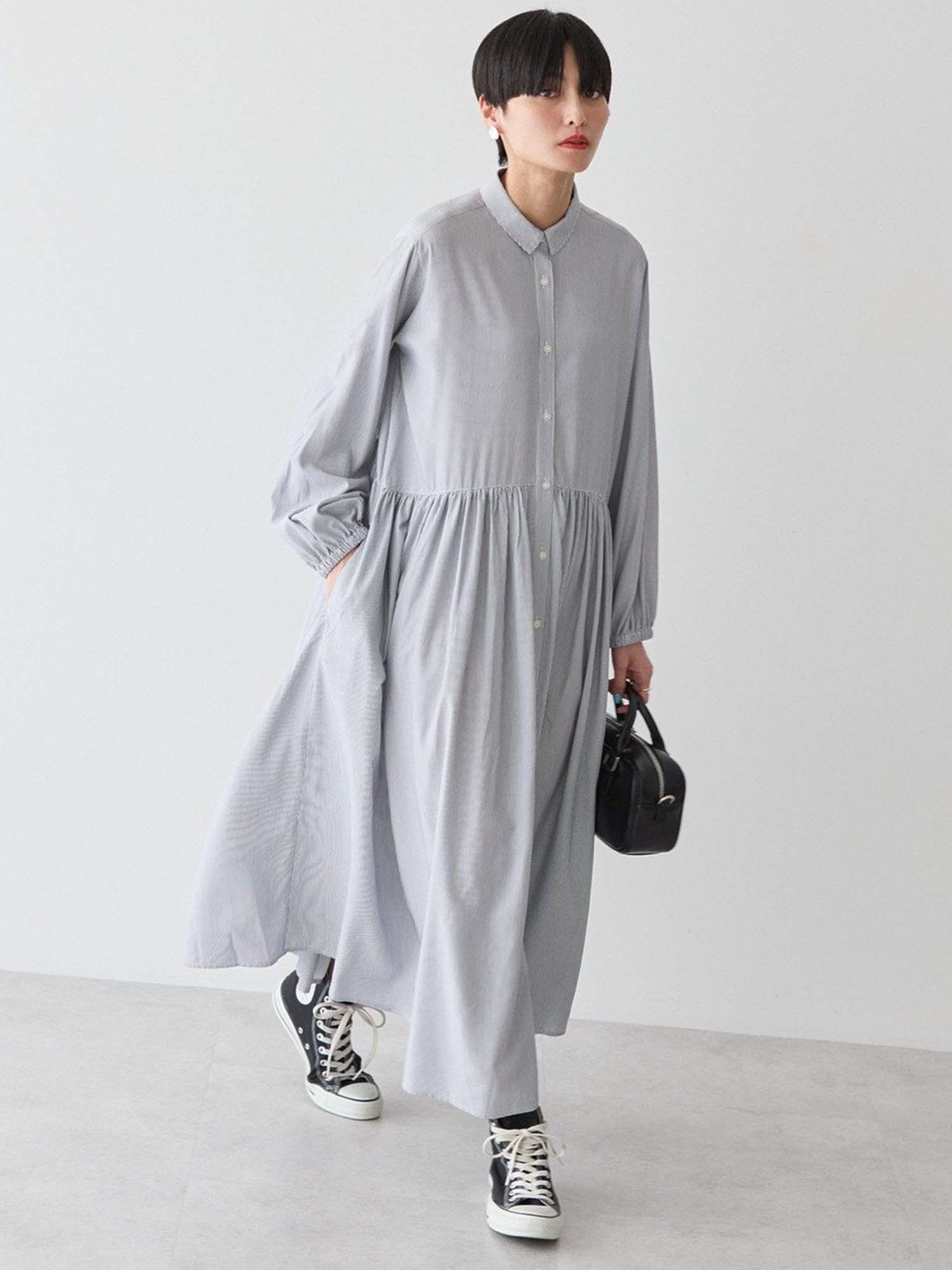 Tochinoki Gathered Dress