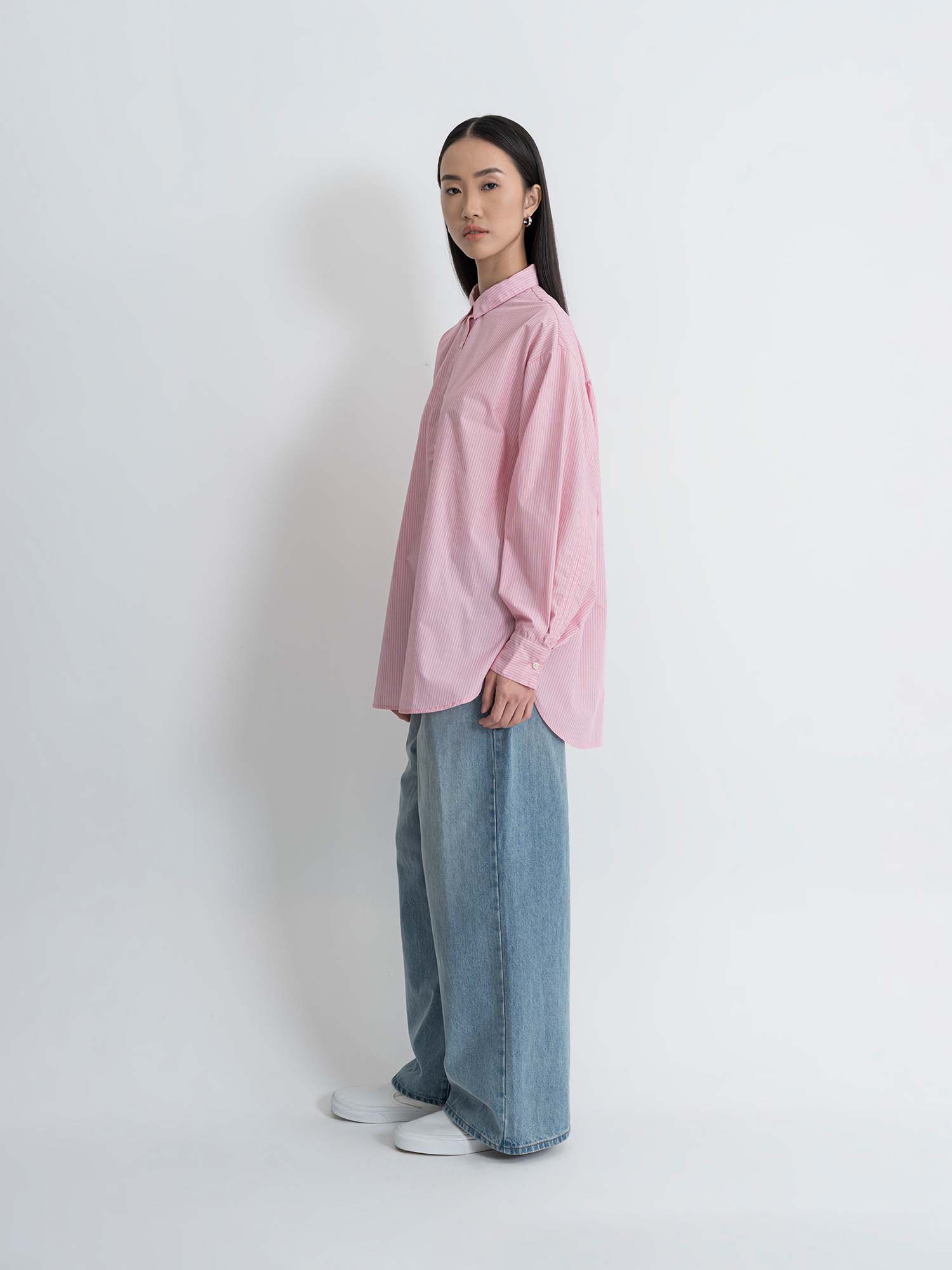 Akune Gathered Ribbon Shirt