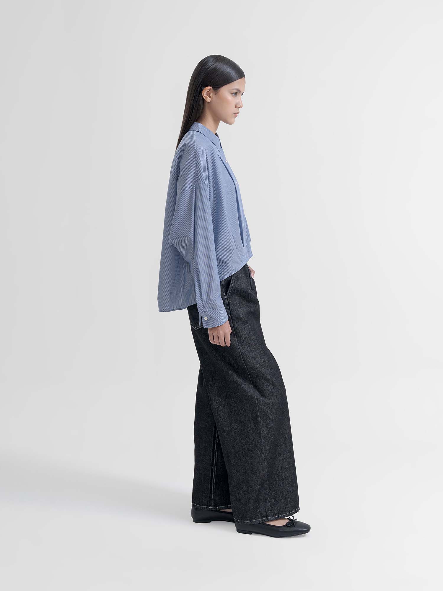 Honami Tuck Drawstring Shirt