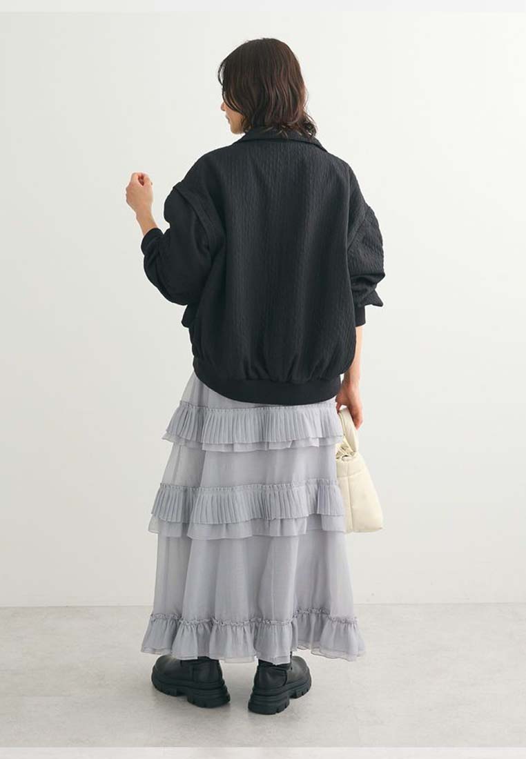 Mieda 2-Way Jacquard Blouson