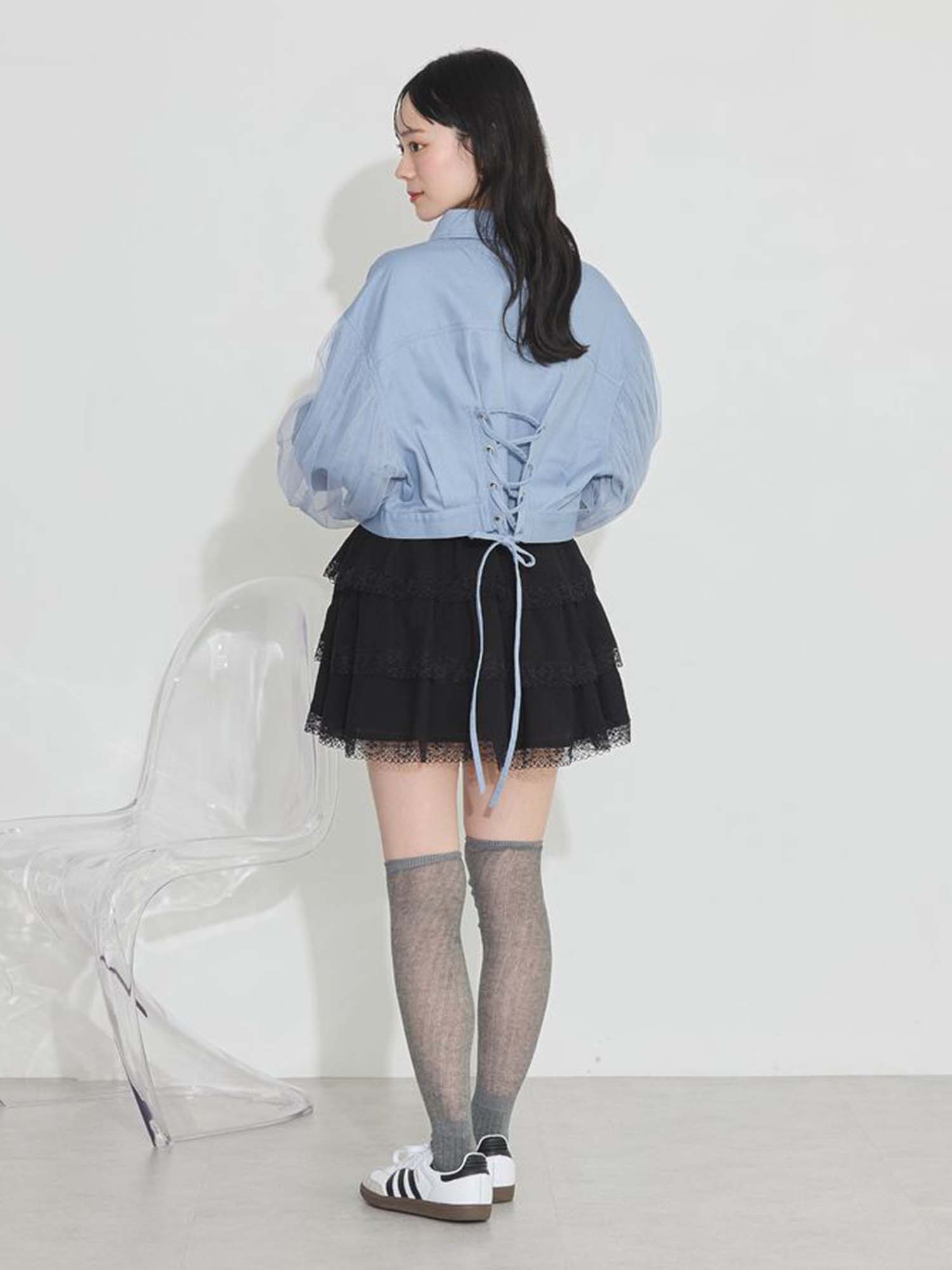 Iroha Lace Up Jacket