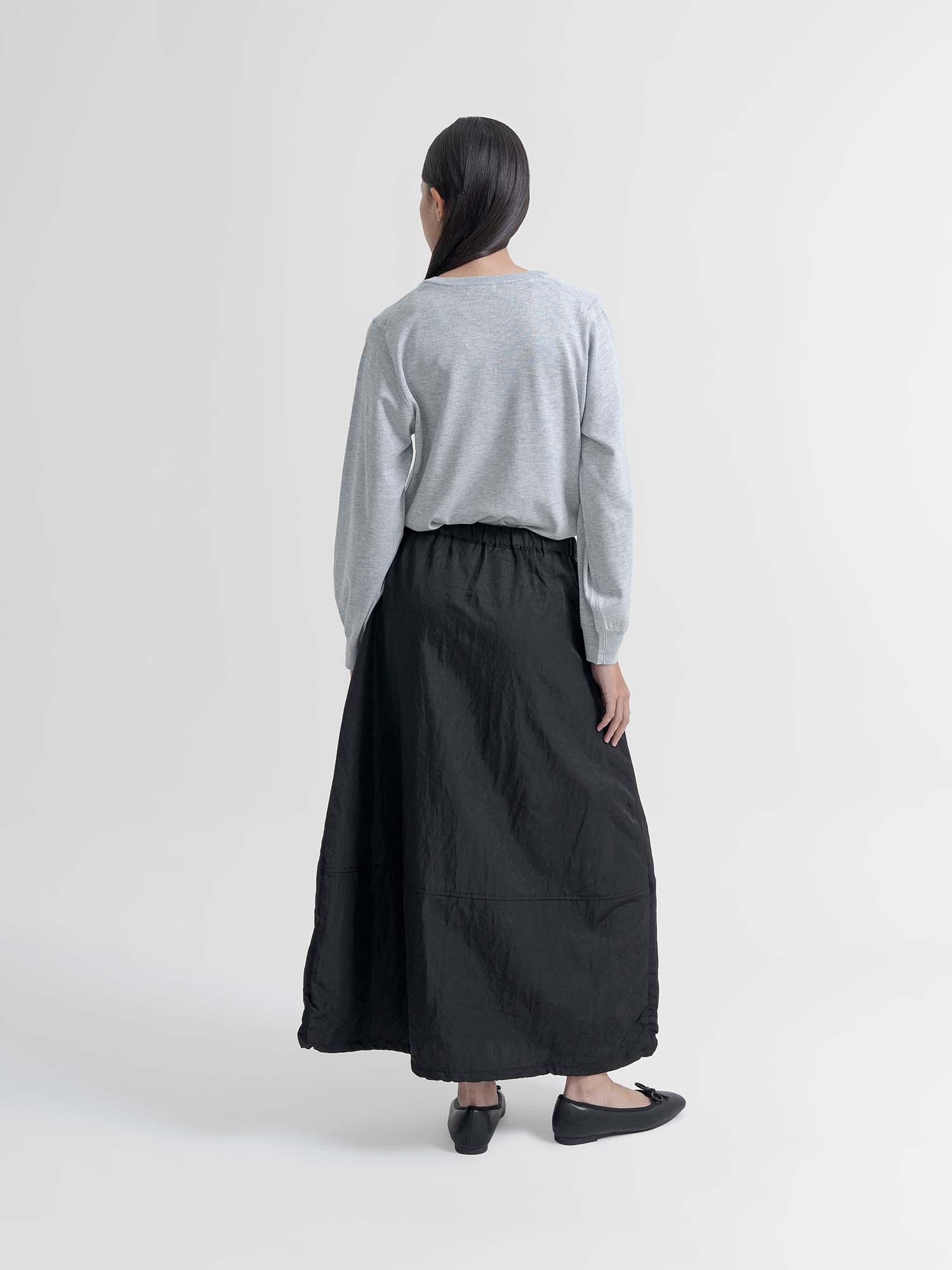 Rumoi Front Zip Cocoon Skirt