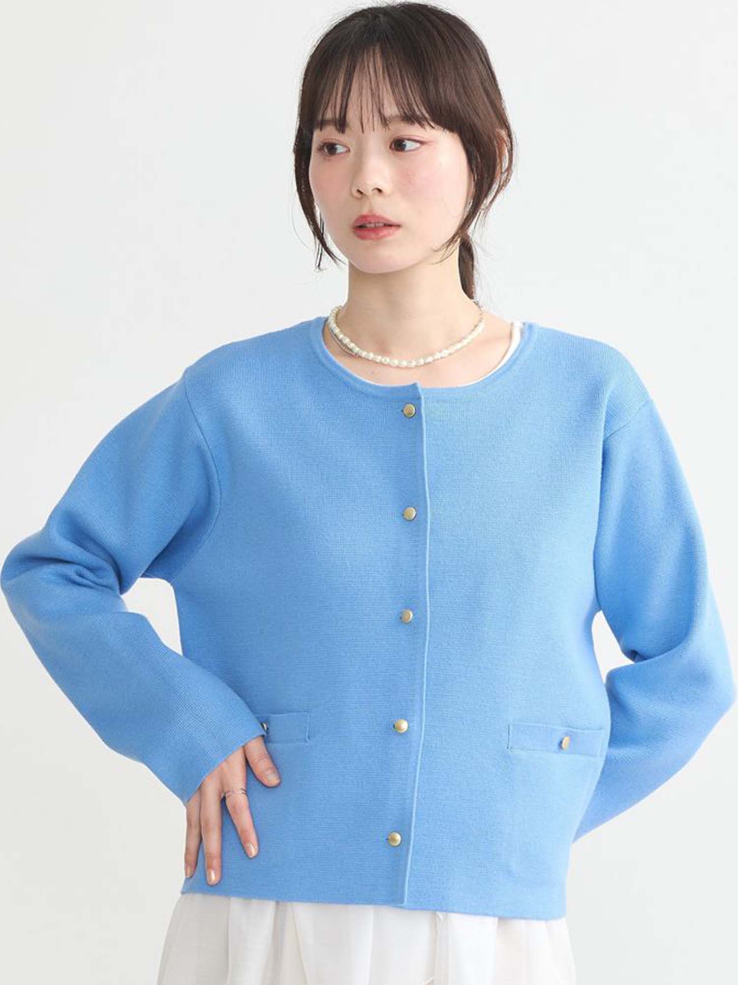 Chihiro Round Neck Cardigan