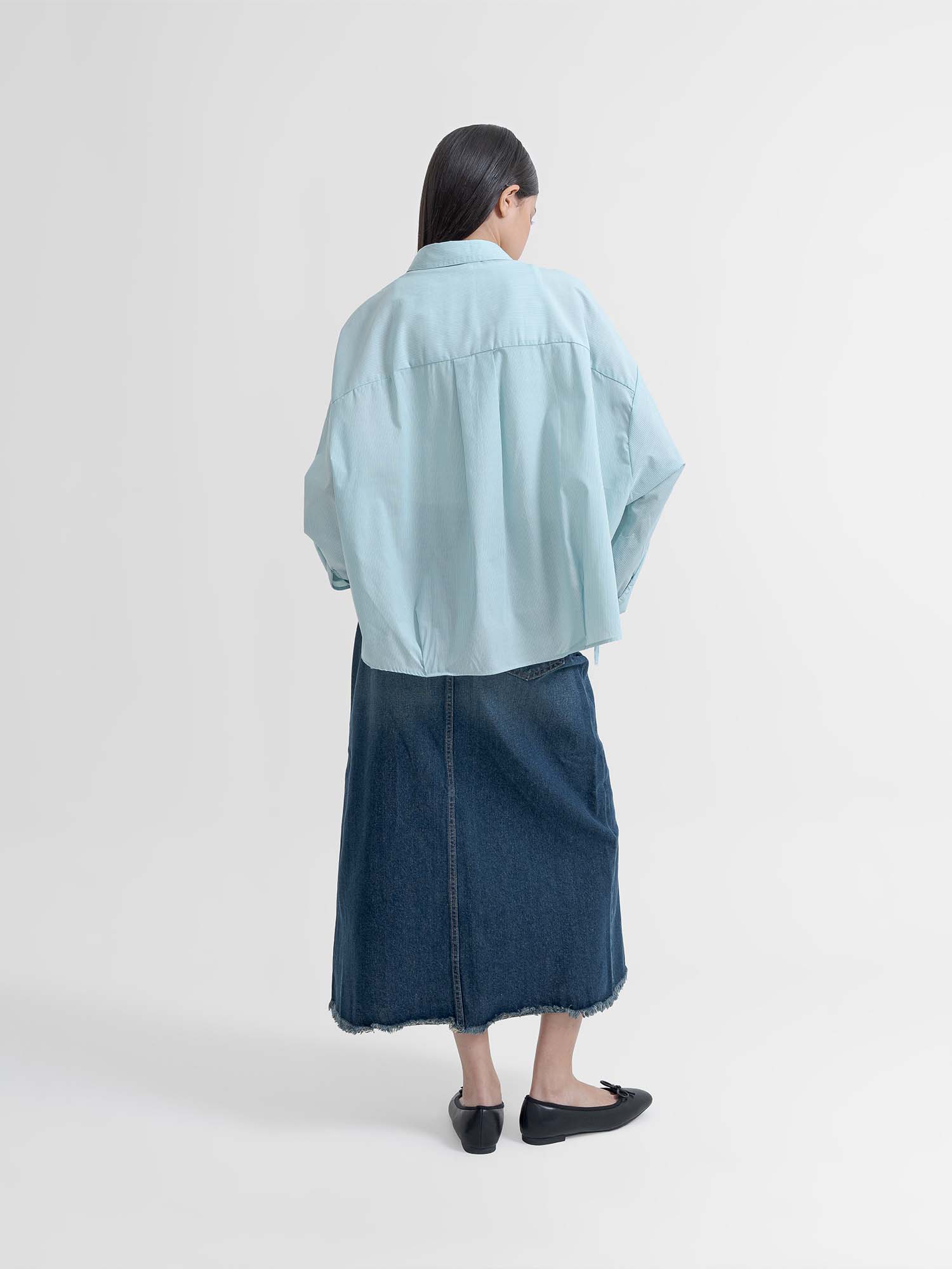 Honami Tuck Drawstring Shirt